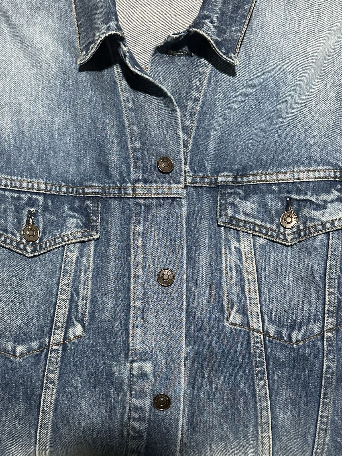 Balenciaga Balenciaga Denim Jacket Size US M / EU 48-50 / 2 - 3 Thumbnail