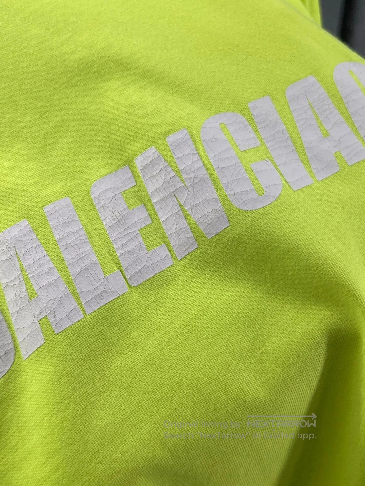 Balenciaga bright yellow balenciaga graphic t-shirt. Size US XXS / EU 40 - 3 Thumbnail