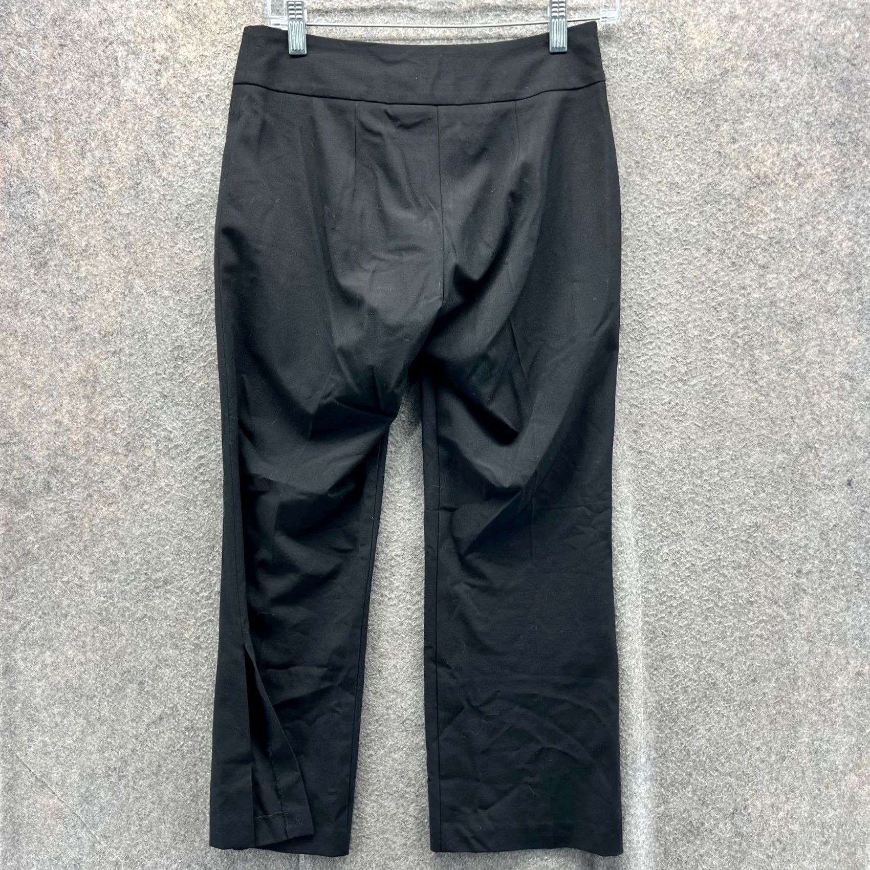 Trina Turk Trina Turk Pants Womens 2 Black Stretch Dress Slacks Wide Leg Trousers LA Size 26" / US 2 / IT 38 - 2 Thumbnail