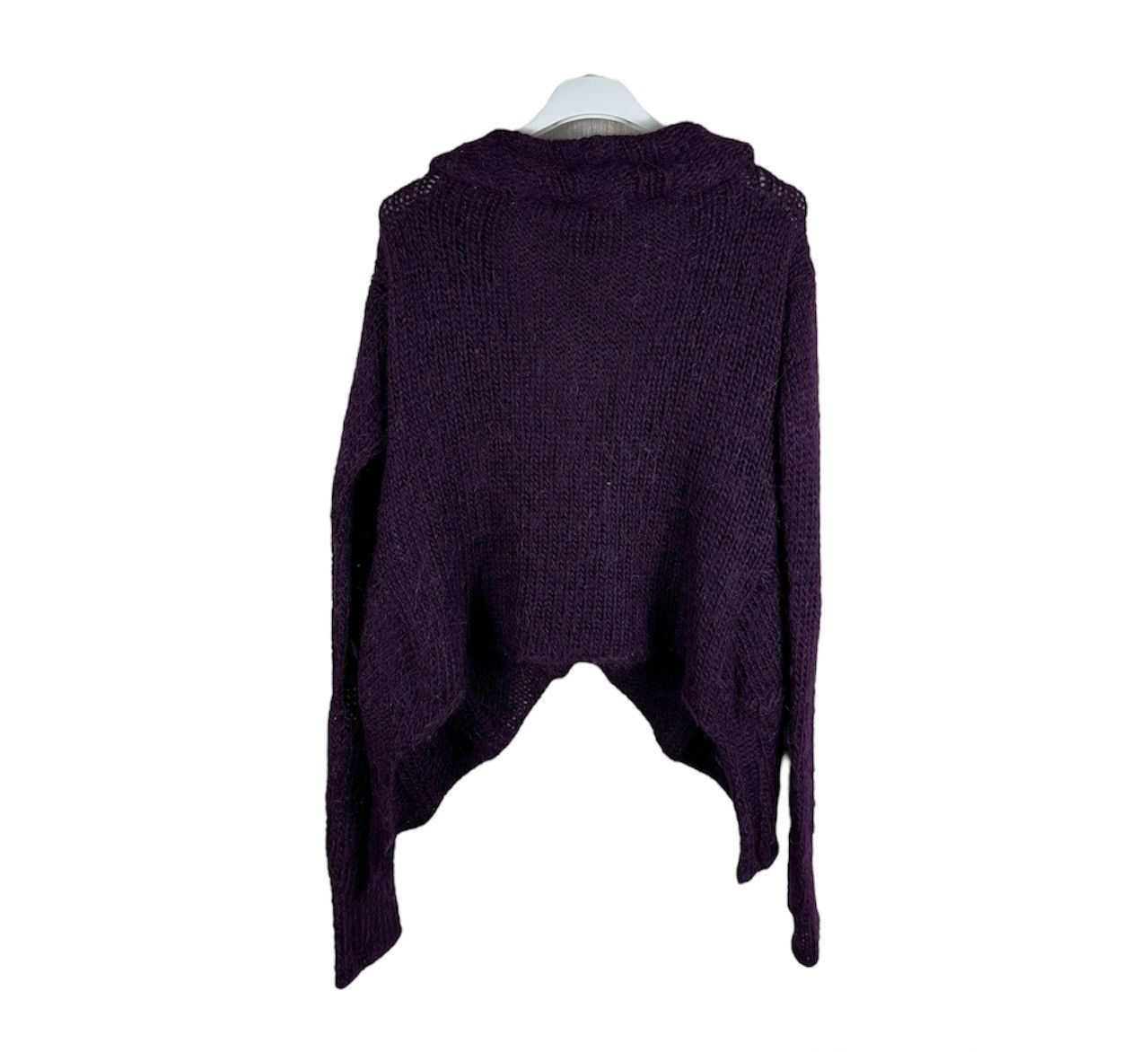 Diesel Vintage Diesel y2k alpaca open knit sweater cardigan goth Size M / US 6-8 / IT 42-44 - 2 Thumbnail