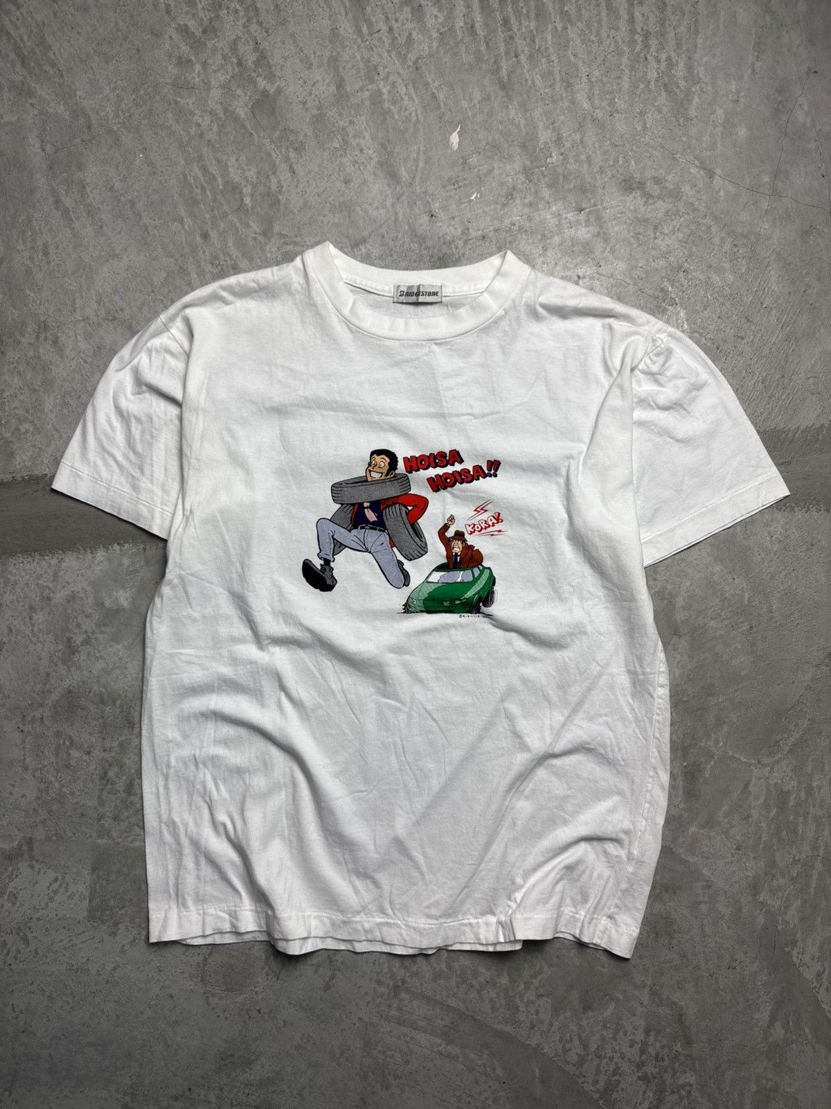 Japanese Brand × Other × Vintage Vintage bridgestone anime tee Size US M / EU 48-50 / 2 - 1 Thumbnail