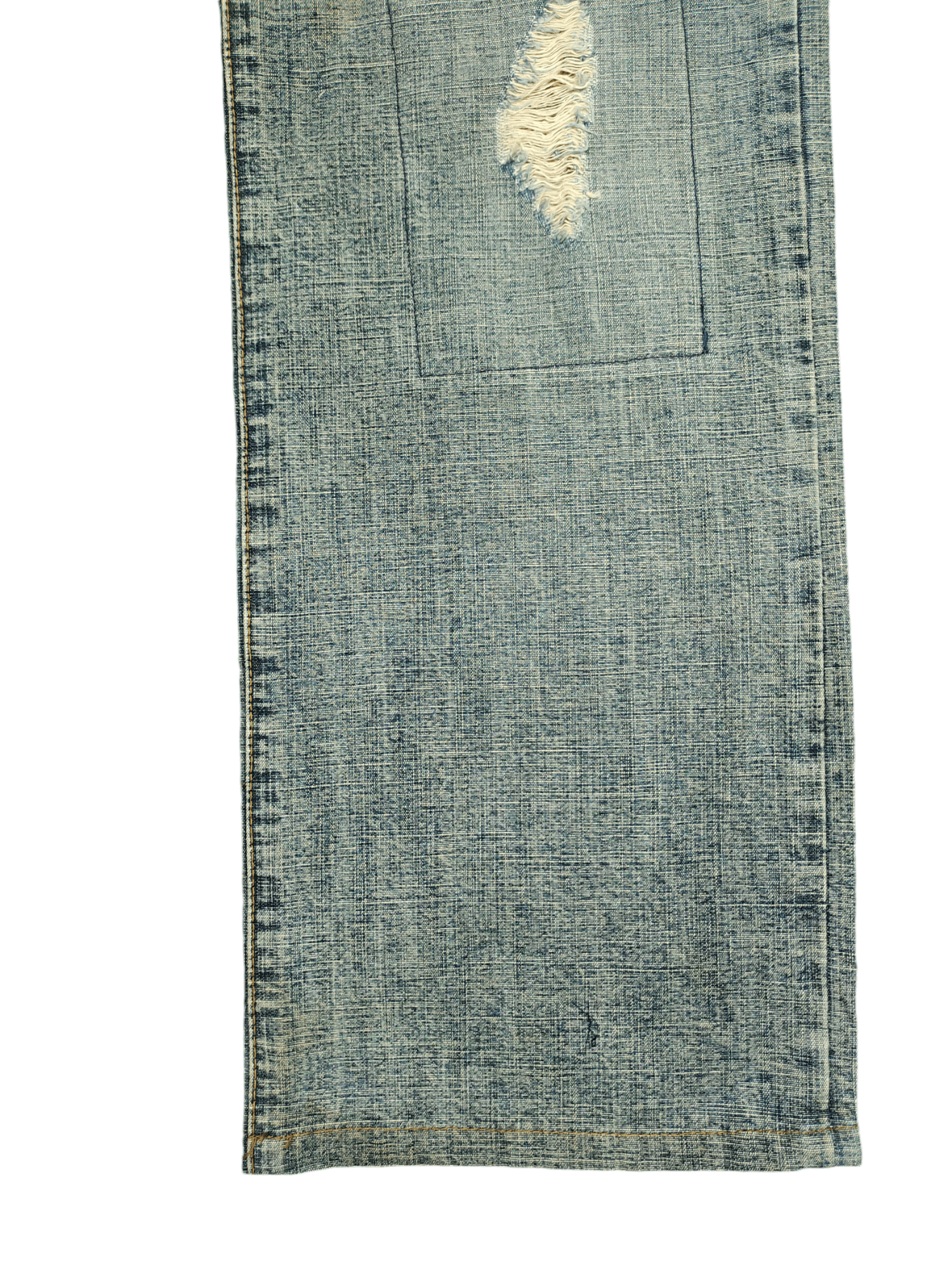 Kapital 1990s Morgan Homme Distress Rusty Faded Patchwork Jeans Size US 31 - 6 Thumbnail
