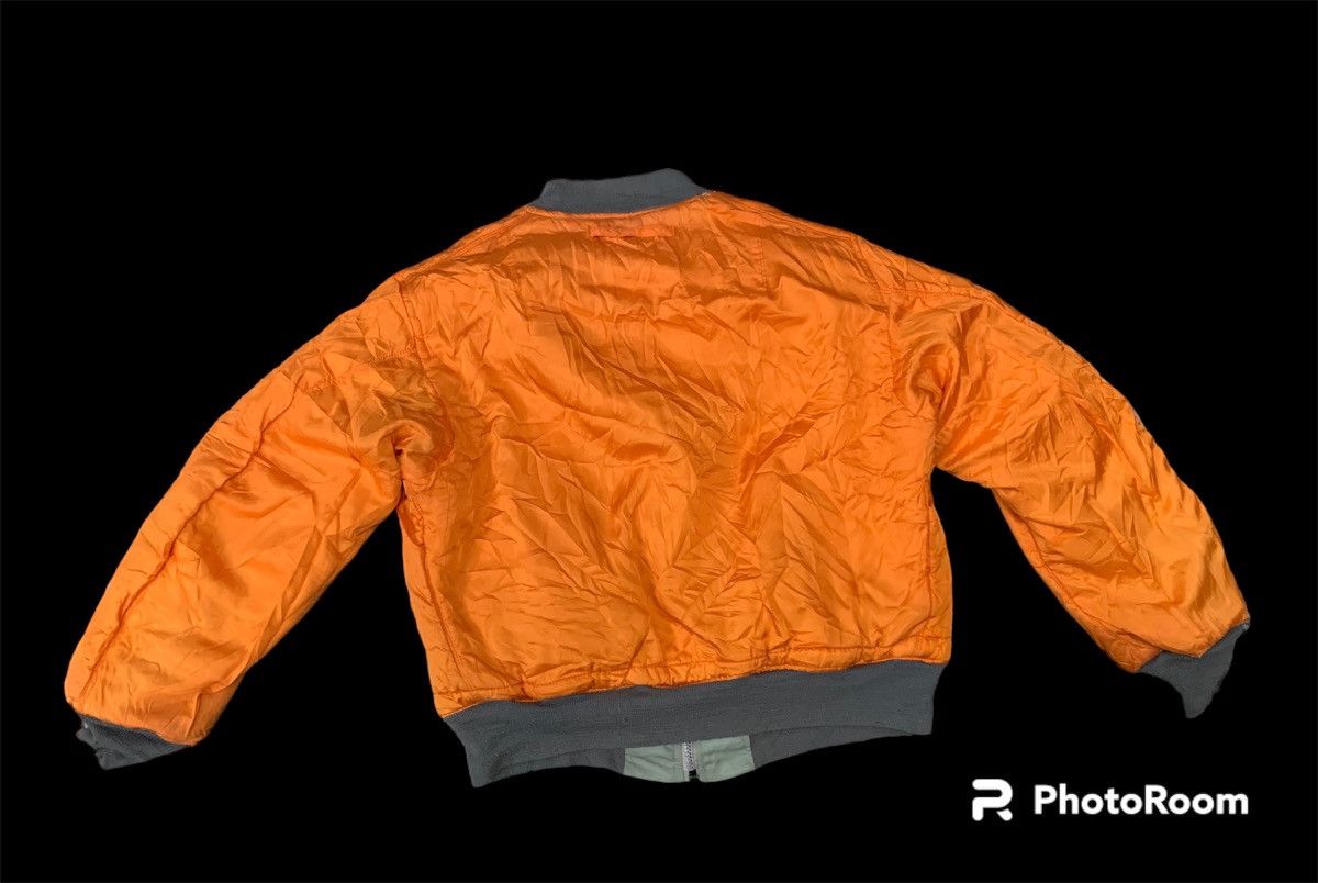 Avirex 90s MA1 US AIR FORCE BOMBER JACKET REVERSIBLE Size US L / EU 52-54 / 3 - 4 Thumbnail