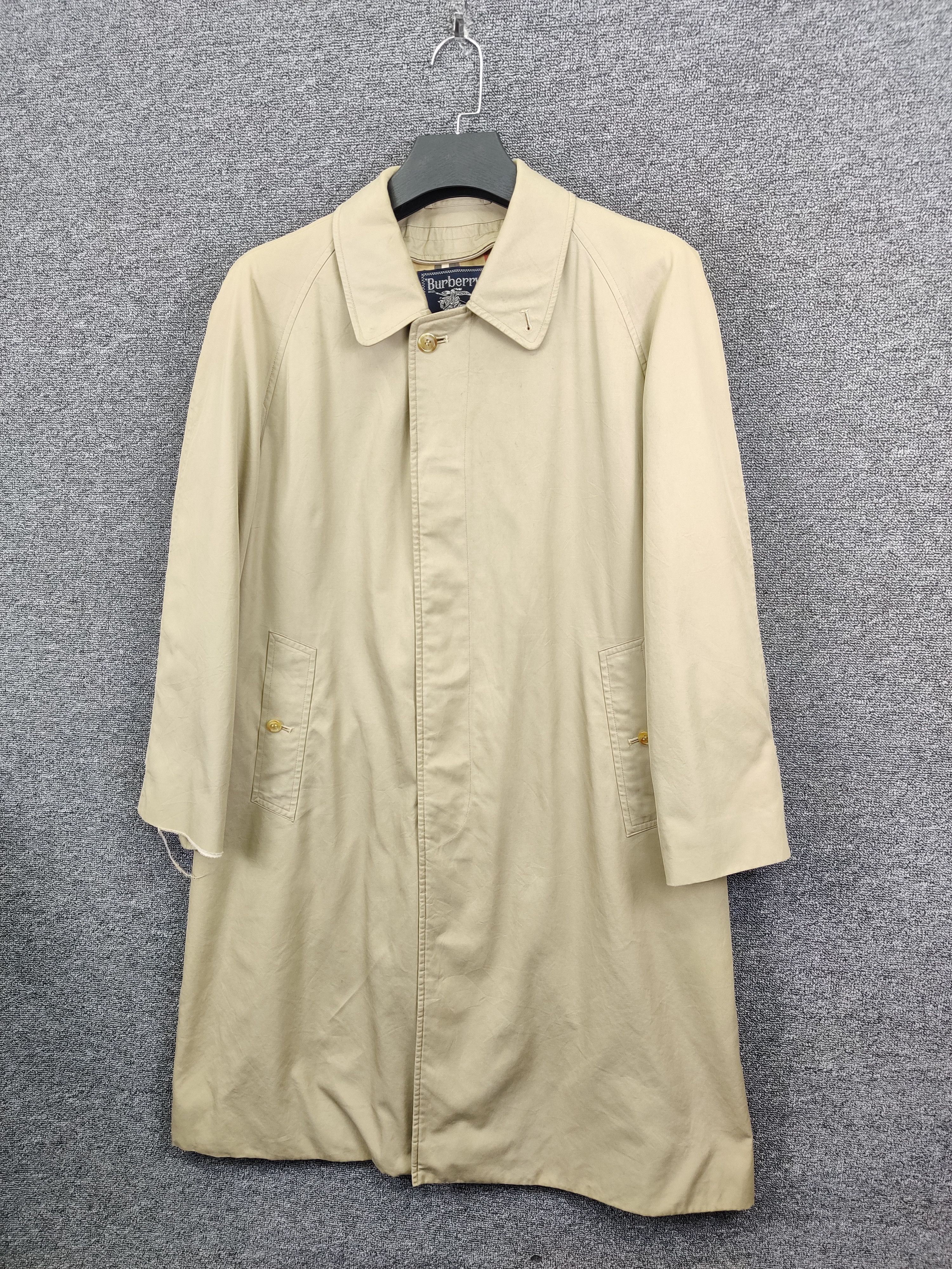 Burberry Vintage Burberrys Nova Check Trench Coat Size US L / EU 52-54 / 3 - 2 Thumbnail