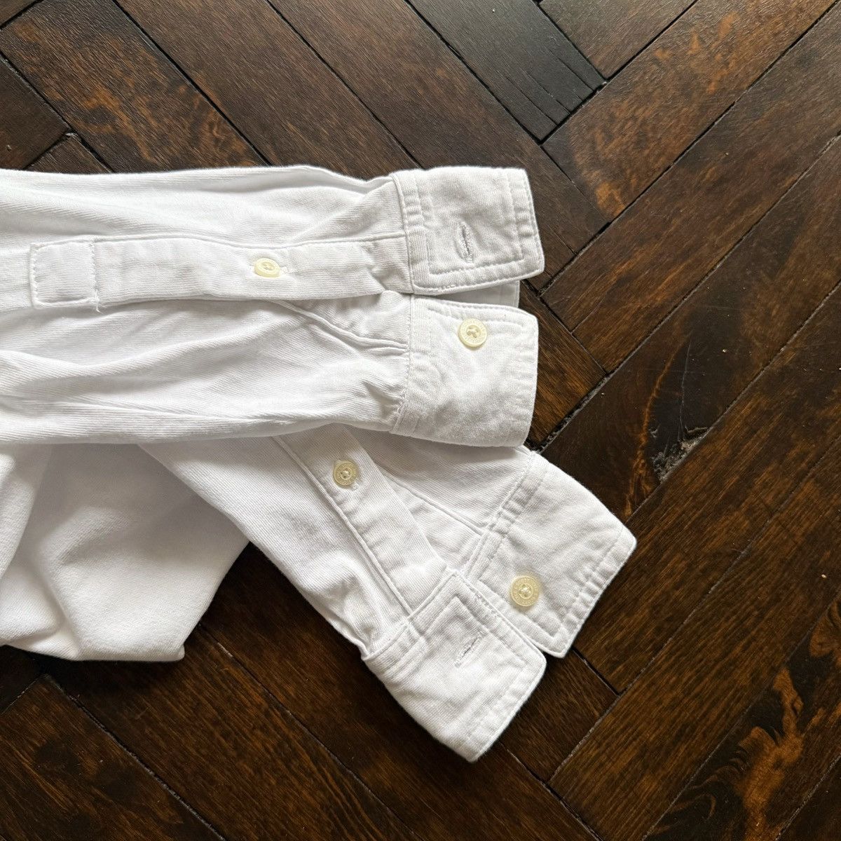 Lyle & Scott Lyle&Scott Mens White Oxford LS Eagle Logo Button Shirt Size US M / EU 48-50 / 2 - 4 Thumbnail
