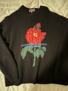 Yohji Yamamoto Supreme Sweater | Grailed