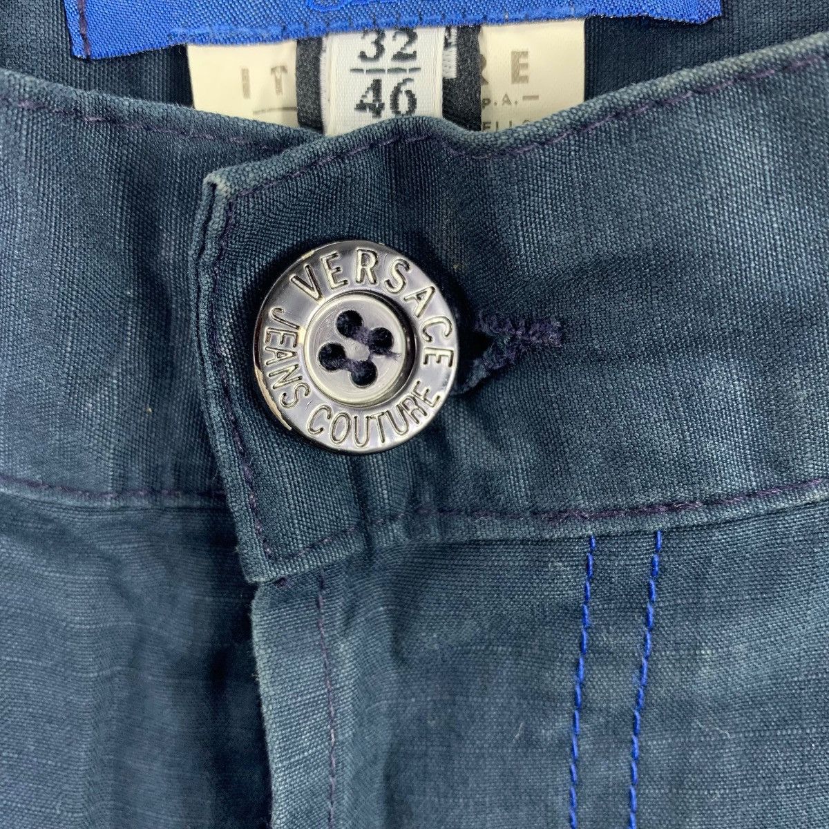 Versace VERSACE JEANS COUTURE ripstop single pocket cargo pants Size US 32 / EU 48 - 5 Thumbnail