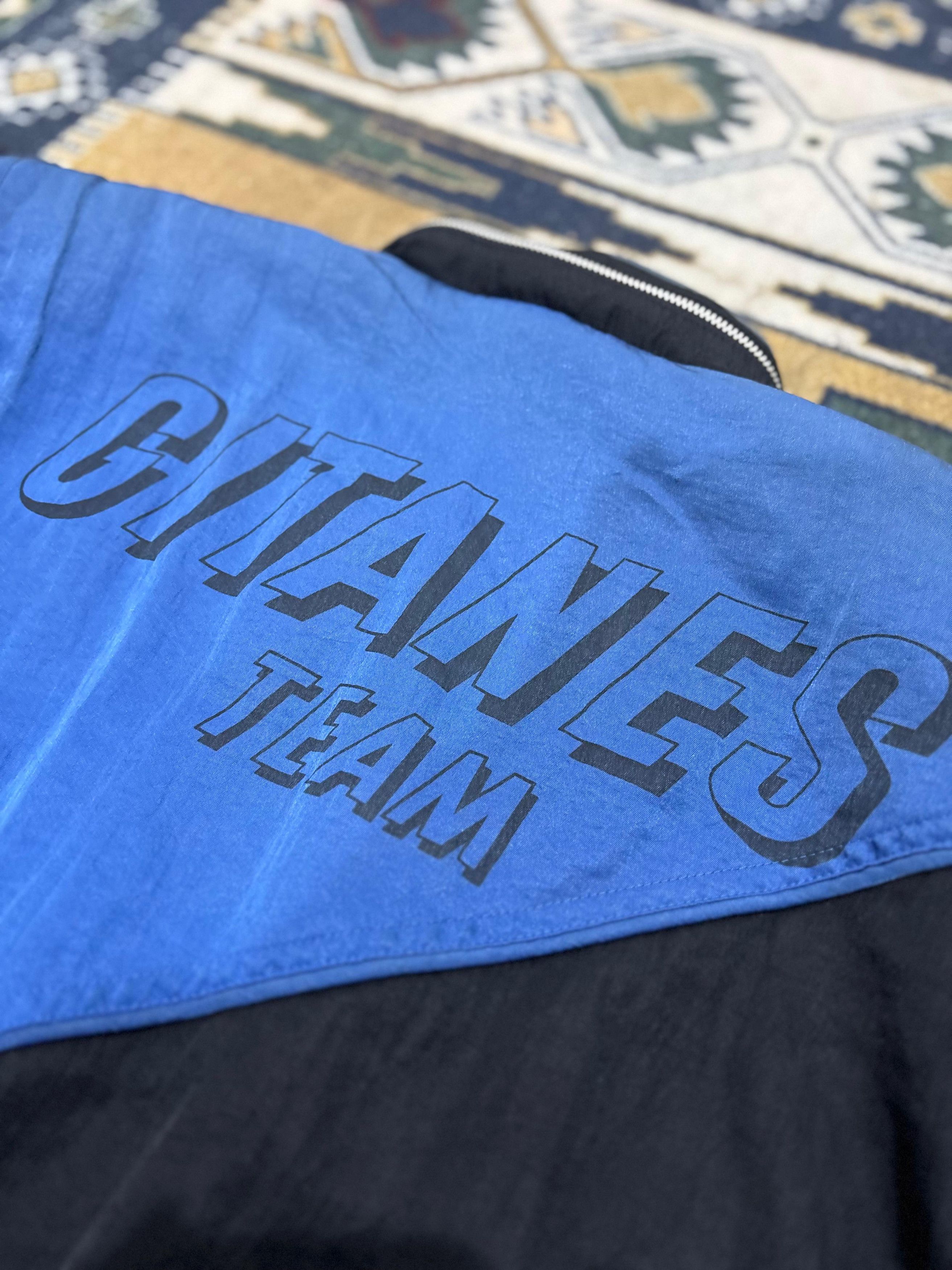 Vintage Vintage 90s Rare Gitanes Ligier Renault Formula One Size US M / EU 48-50 / 2 - 5 Thumbnail