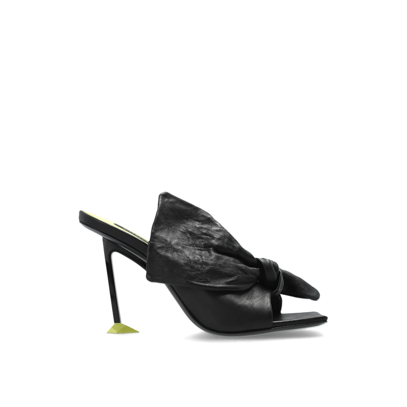 Givenchy GIVENCHY Boudoir $1390 Black Bow Mules New & Authentic (Wom Size US 7 / IT 37 - 1 Thumbnail