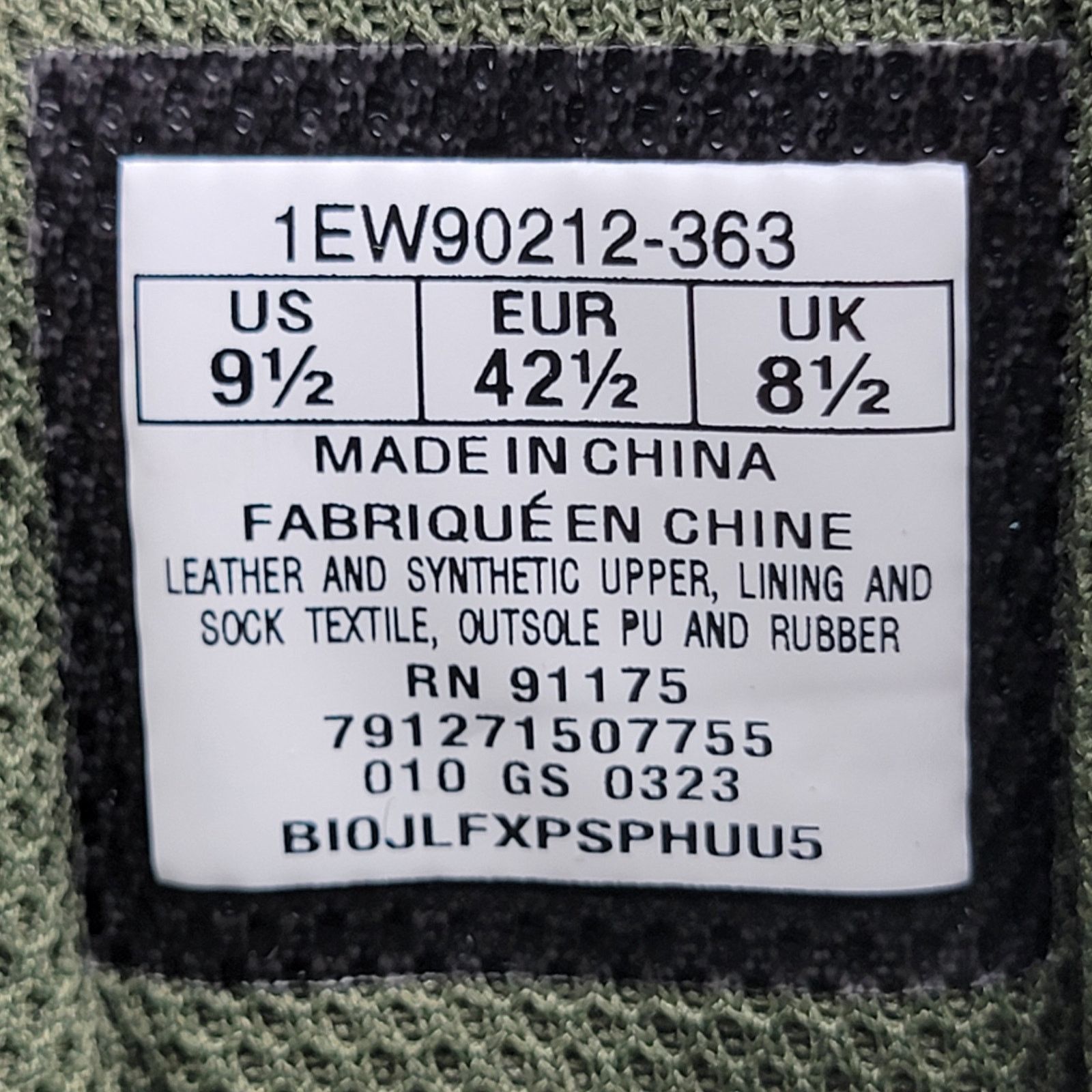 Ewing Athletics Ewing Athletics 33 Hi Chive Green/Gum Sz 9.5 1EW90212-363 Size US 9.5 / EU 42-43 - 8 Thumbnail