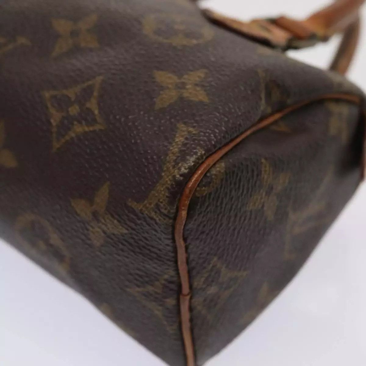 Louis Vuitton LOUIS VUITTON Monogram Mini Speedy Hand Bag Size ONE SIZE - 9 Thumbnail
