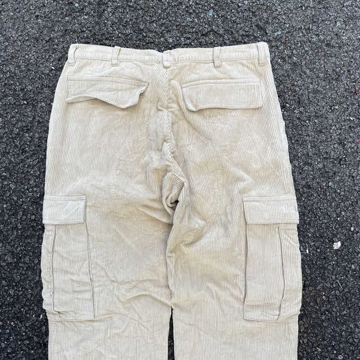 Golf Wang Golf Wang Cargo Corduroy Cream Pants Size US 32 / EU 48 - 10 Thumbnail