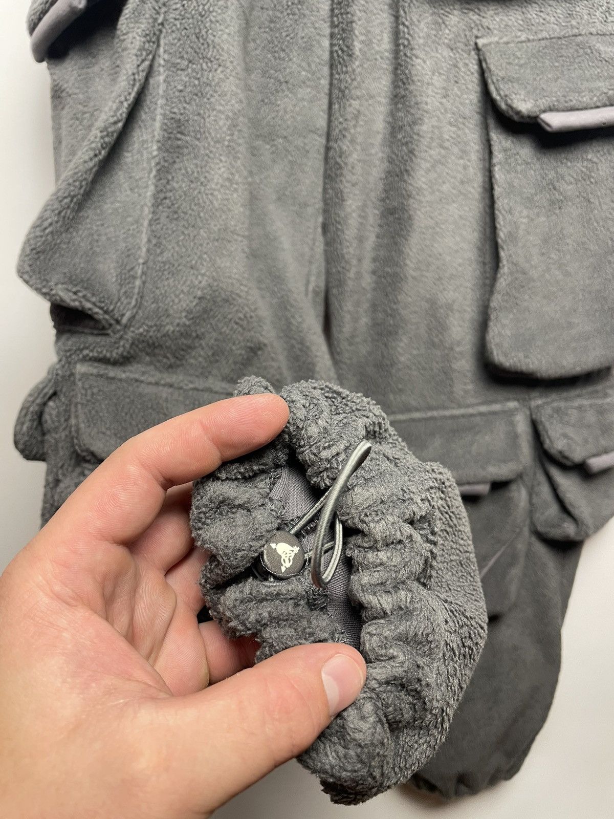 Designer FLEECE CARGO JOGGER Multi pocket Size US 32 / EU 48 - 4 Thumbnail