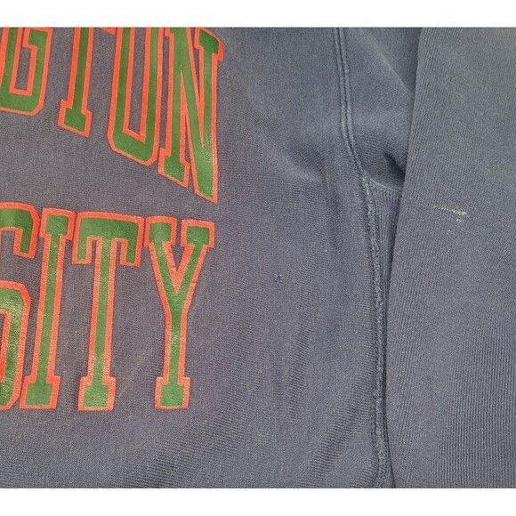 Champion Vtg Champion Reverse Weave Washington University Sweatshirt Size US XL / EU 56 / 4 - 4 Thumbnail