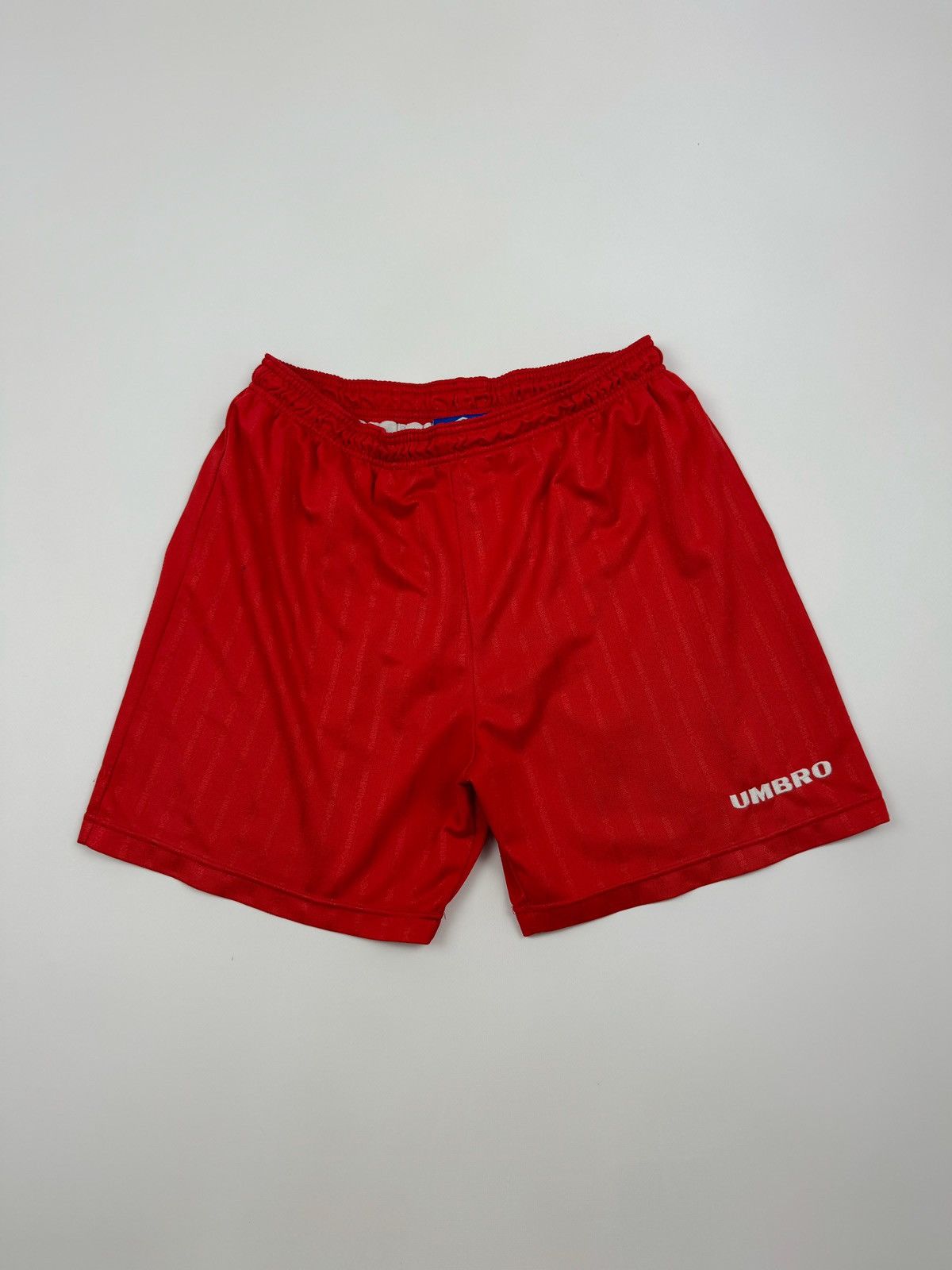 Umbro 1990’s Vintage Faded Umbro Multi-logo Shorts Size US 34 / EU 50 - 1 Thumbnail