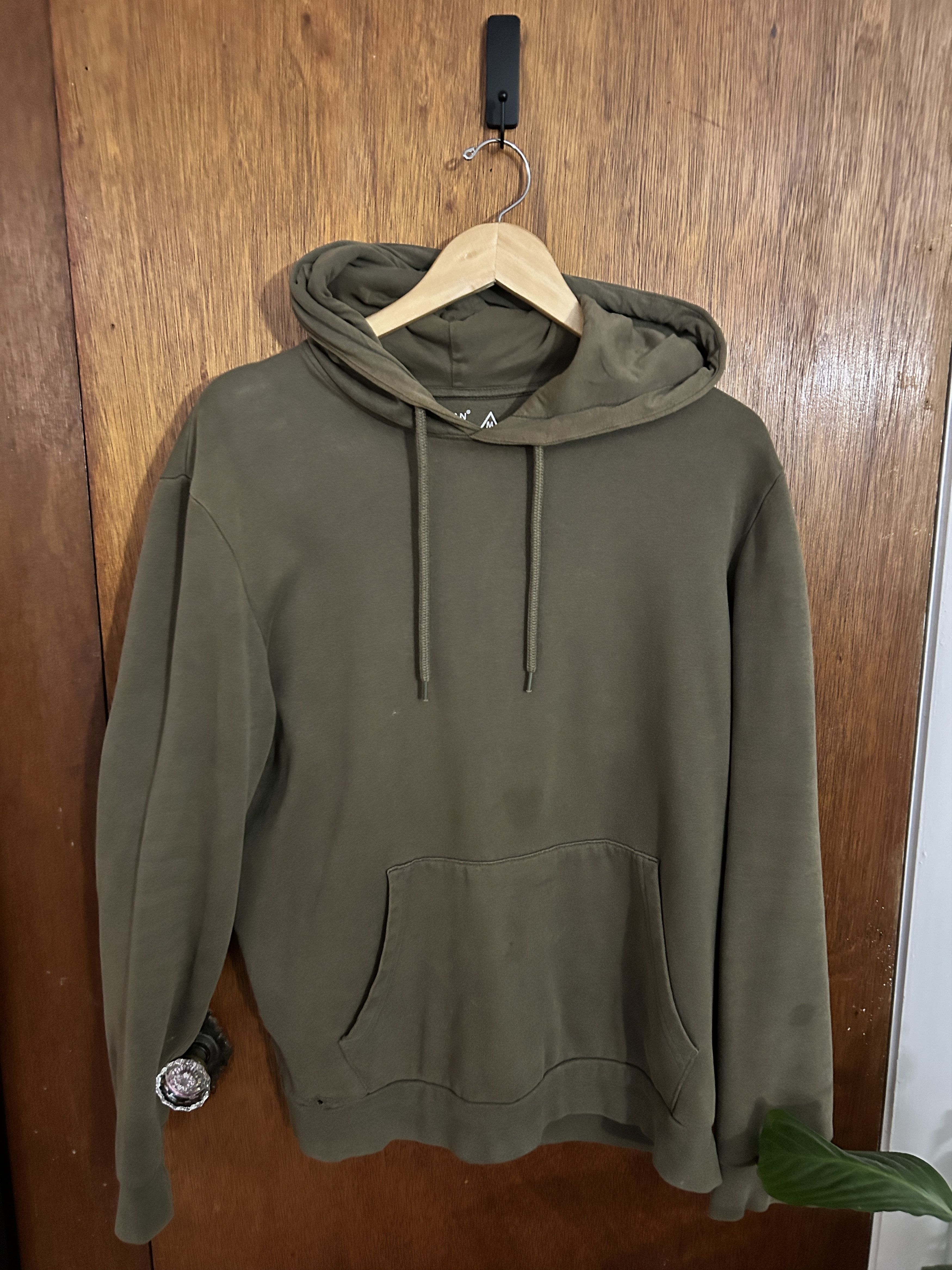Topman TopMan Army Green Hoodie Size US M / EU 48-50 / 2 - 1 Thumbnail