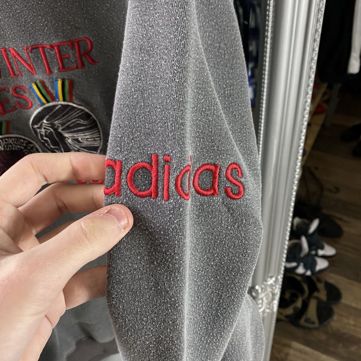 Adidas Vintage Adidas Olympic sweatshirt Size US L / EU 52-54 / 3 - 4 Thumbnail