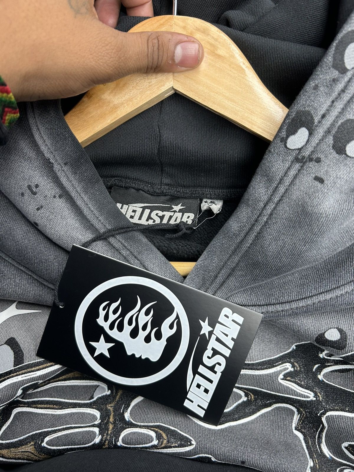 HELLSTAR Hellstar No Guts No Glory! Hoodie Size US M / EU 48-50 / 2 - 3 Thumbnail