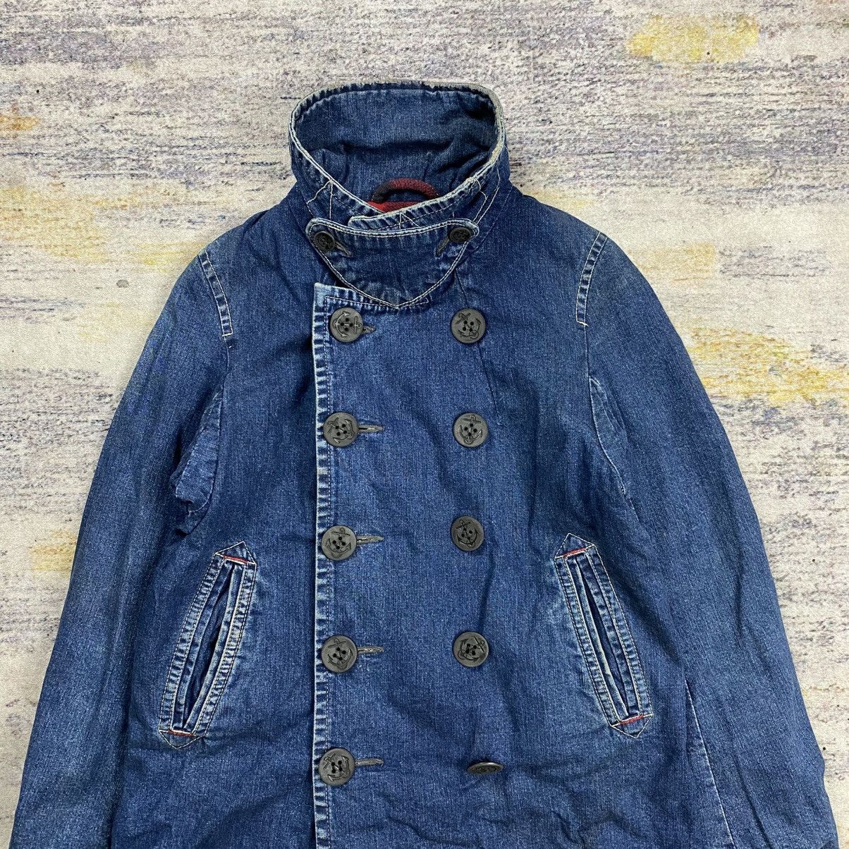 Japanese Brand Gowest bikers denim jacket Size US XS / EU 42 / 0 - 5 Thumbnail