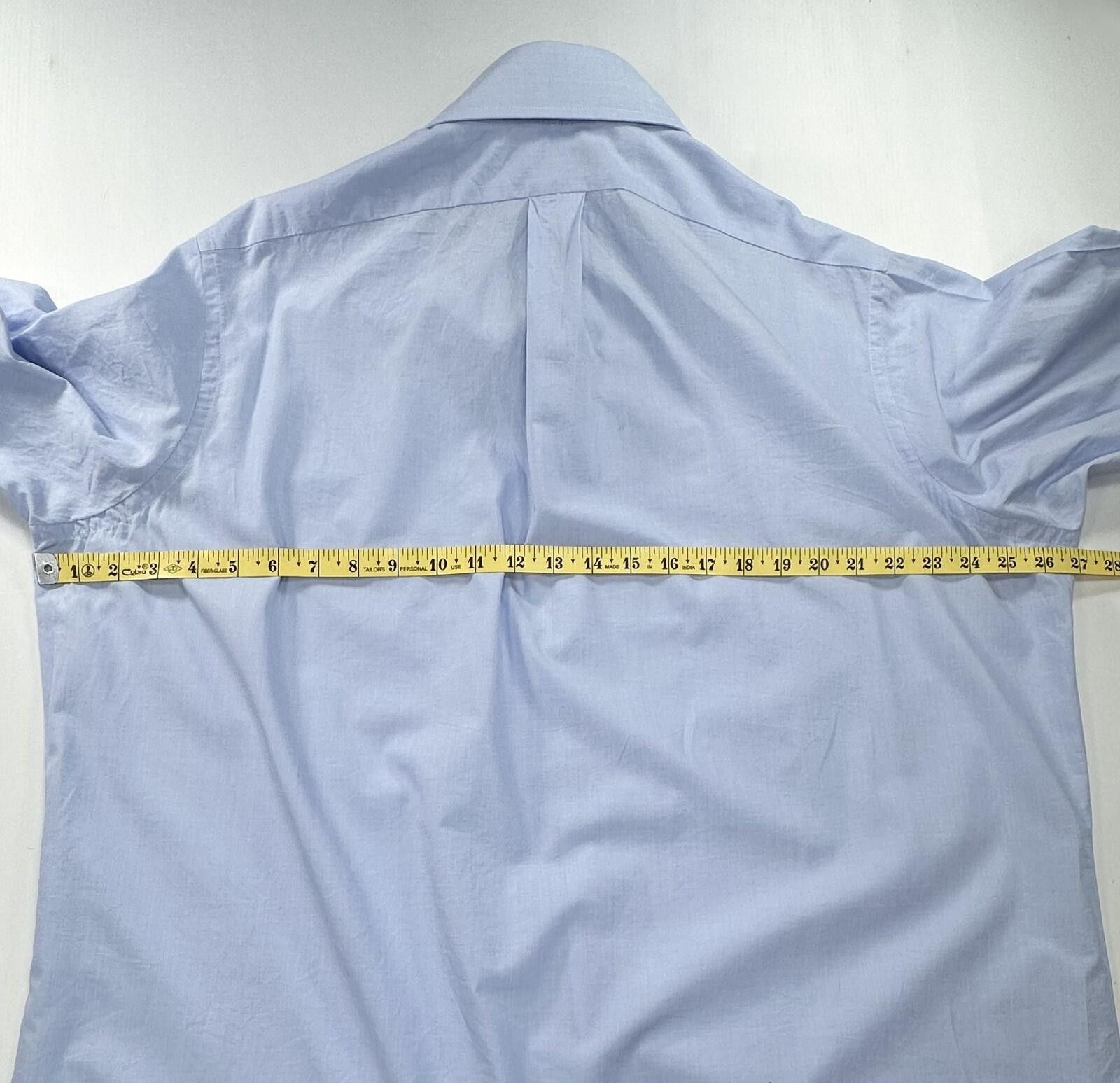 Other Tom James Executive Collection Oxford Button Up Blue Men XL Size US XL / EU 56 / 4 - 4 Thumbnail