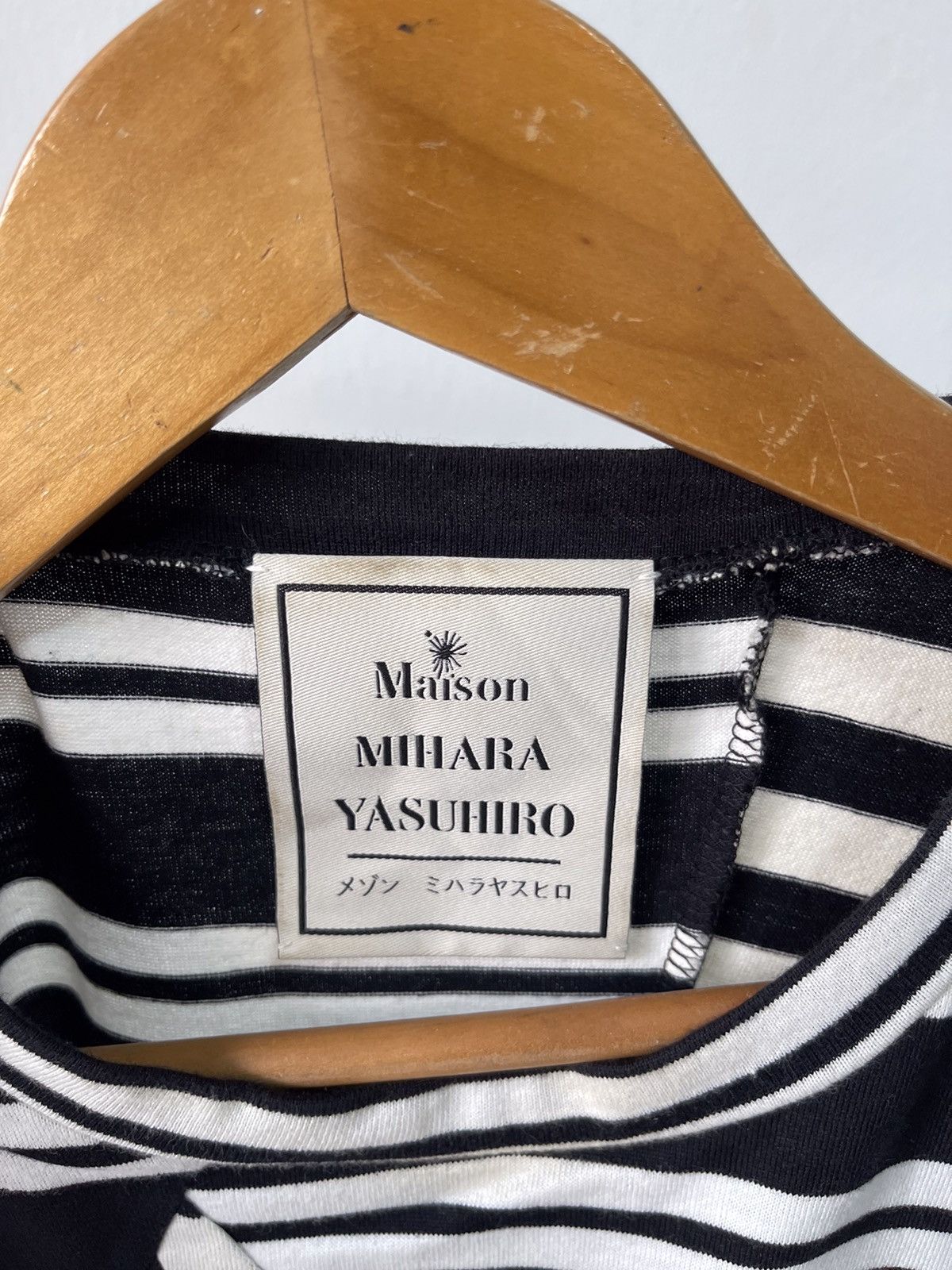 Maison MIHARA YASUHIRO Rare SAMPLE Miharayasuhiro Cut and Sew Rework Tee A2 Size US M / EU 48-50 / 2 - 9 Thumbnail
