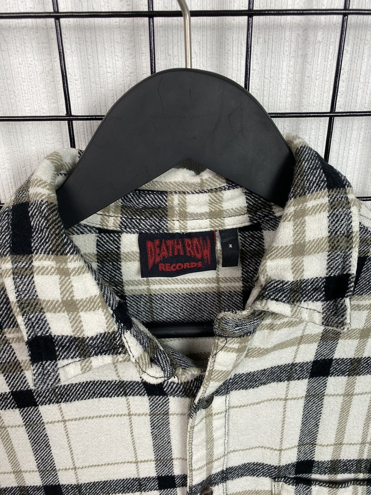 Other Death Row Records flannel shirt M size men big logo Size US M / EU 48-50 / 2 - 11 Thumbnail