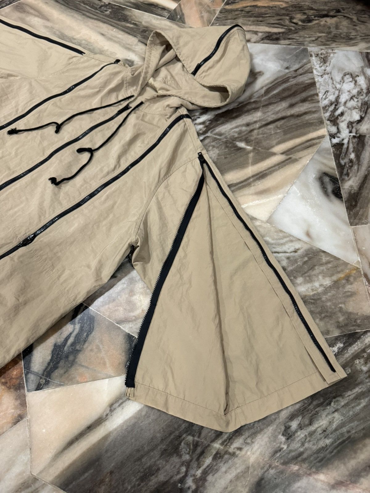 Yohji Yamamoto Yohji Yamamoto Bondage Zipper Long Jacket Size US L / EU 52-54 / 3 - 9 Thumbnail