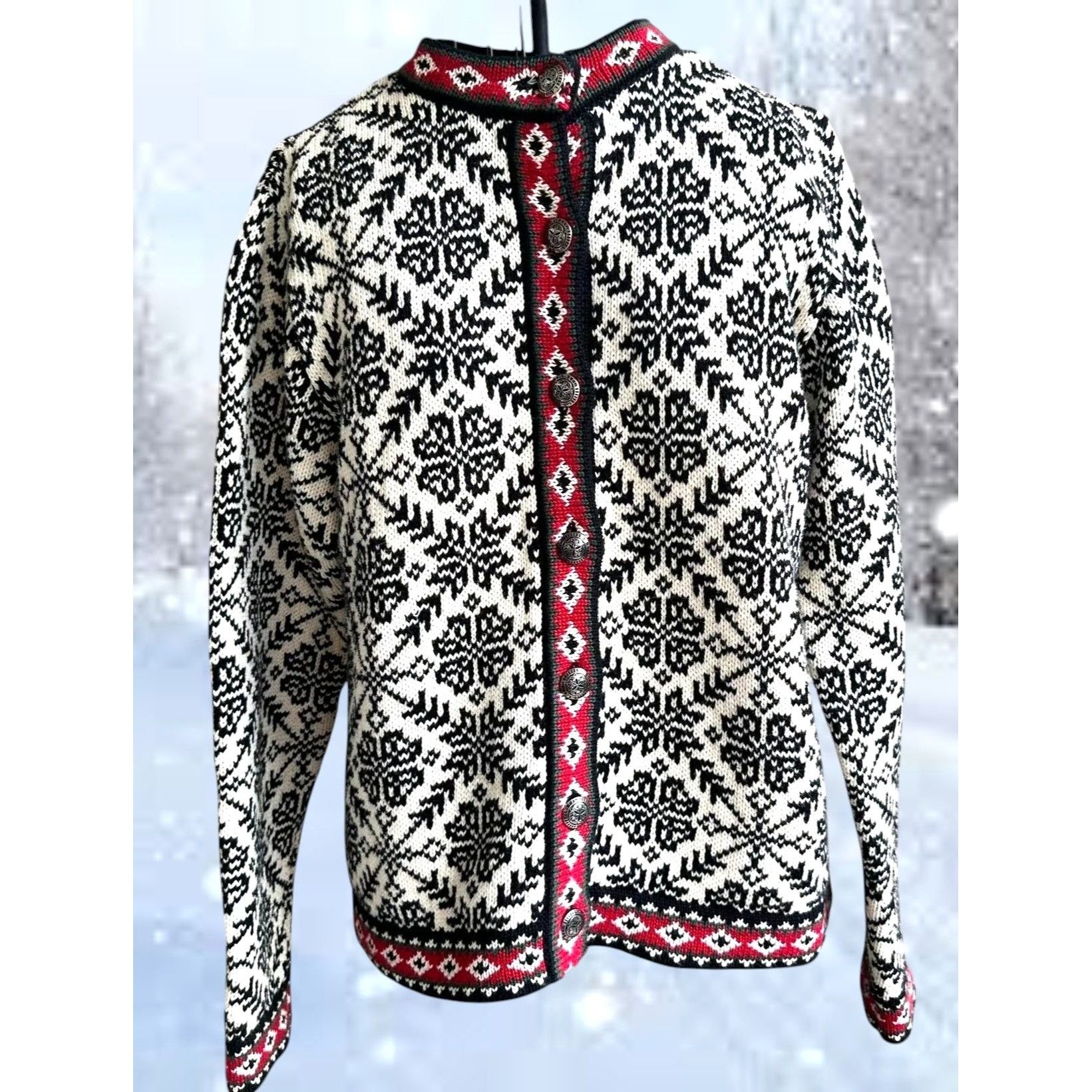 L.L. Bean Vintage LL Bean Cardigan Sweater Womens S Regular Hong Kong Size S / US 4 / IT 40 - 1 Thumbnail