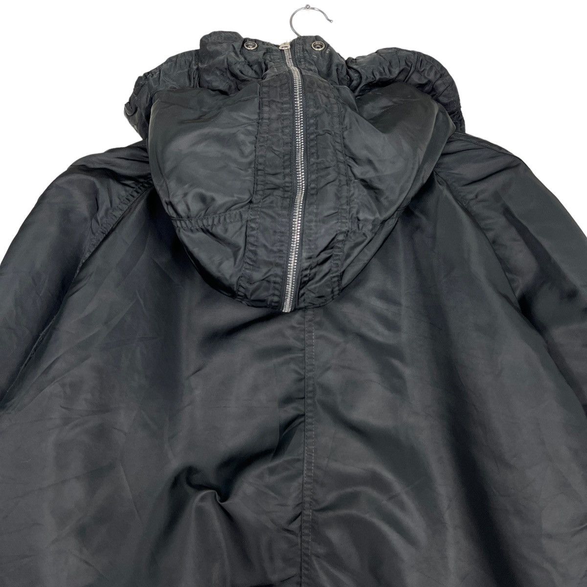 Avirex 🔥 VINTAGE AVIREX US AIR FORCE FUR HOODIE BOMBER JACKET Size US L / EU 52-54 / 3 - 9 Thumbnail