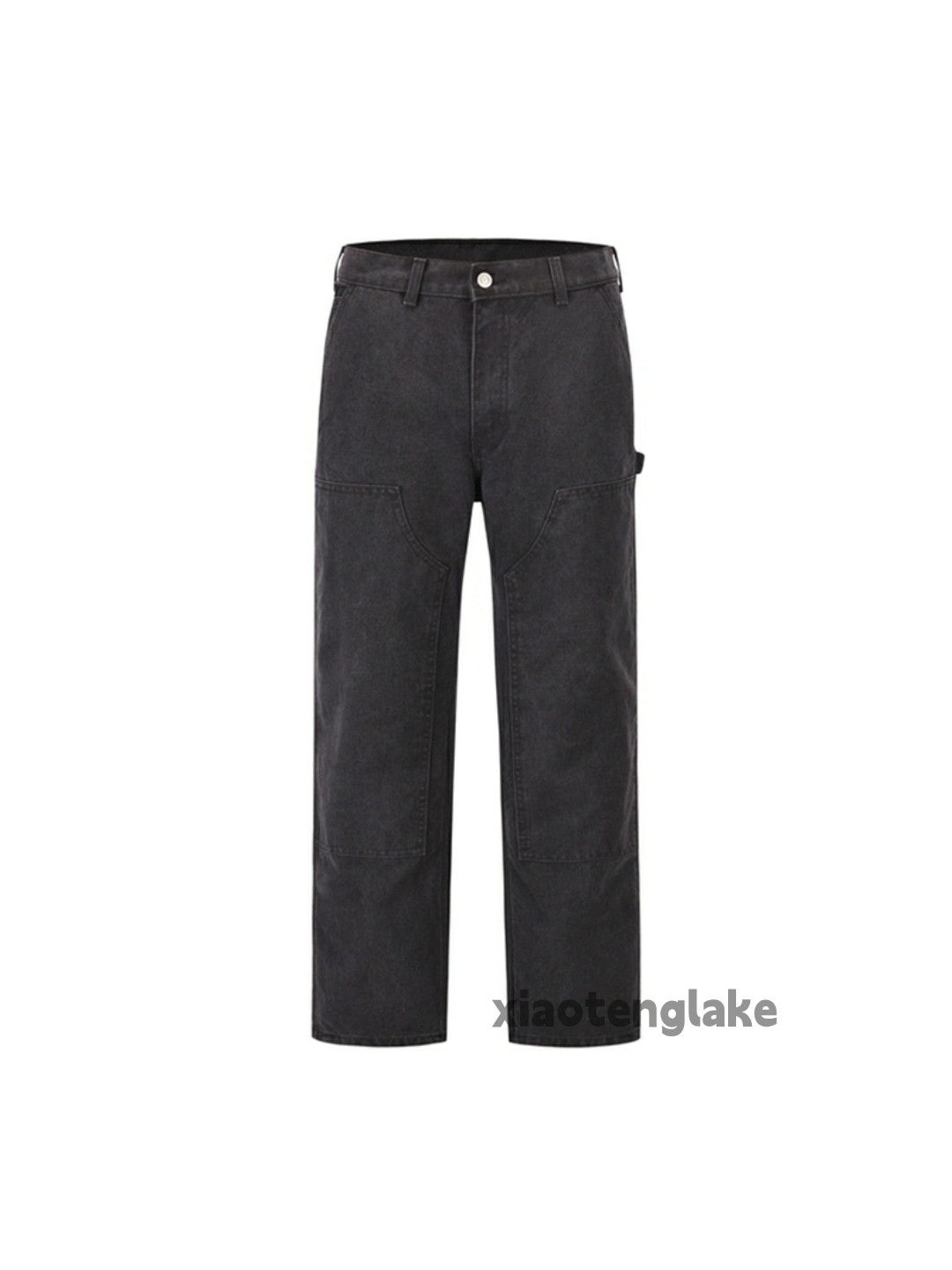 Designer × Japanese Brand × Vintage washed faded cleanfit carpenter hiphop cargo pants Size US 36 / EU 52 - 3 Thumbnail