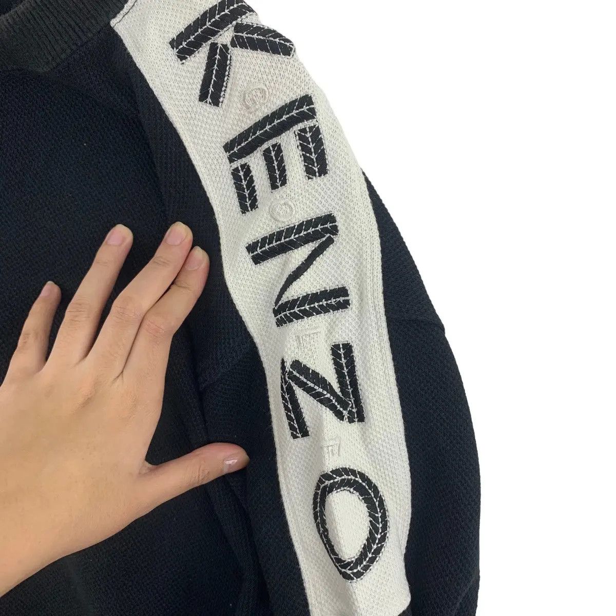 Kenzo Vintage KENZO PARIS GOLF Collection Side Tape Sweatshirt Size XL / US 12-14 / IT 48-50 - 6 Thumbnail
