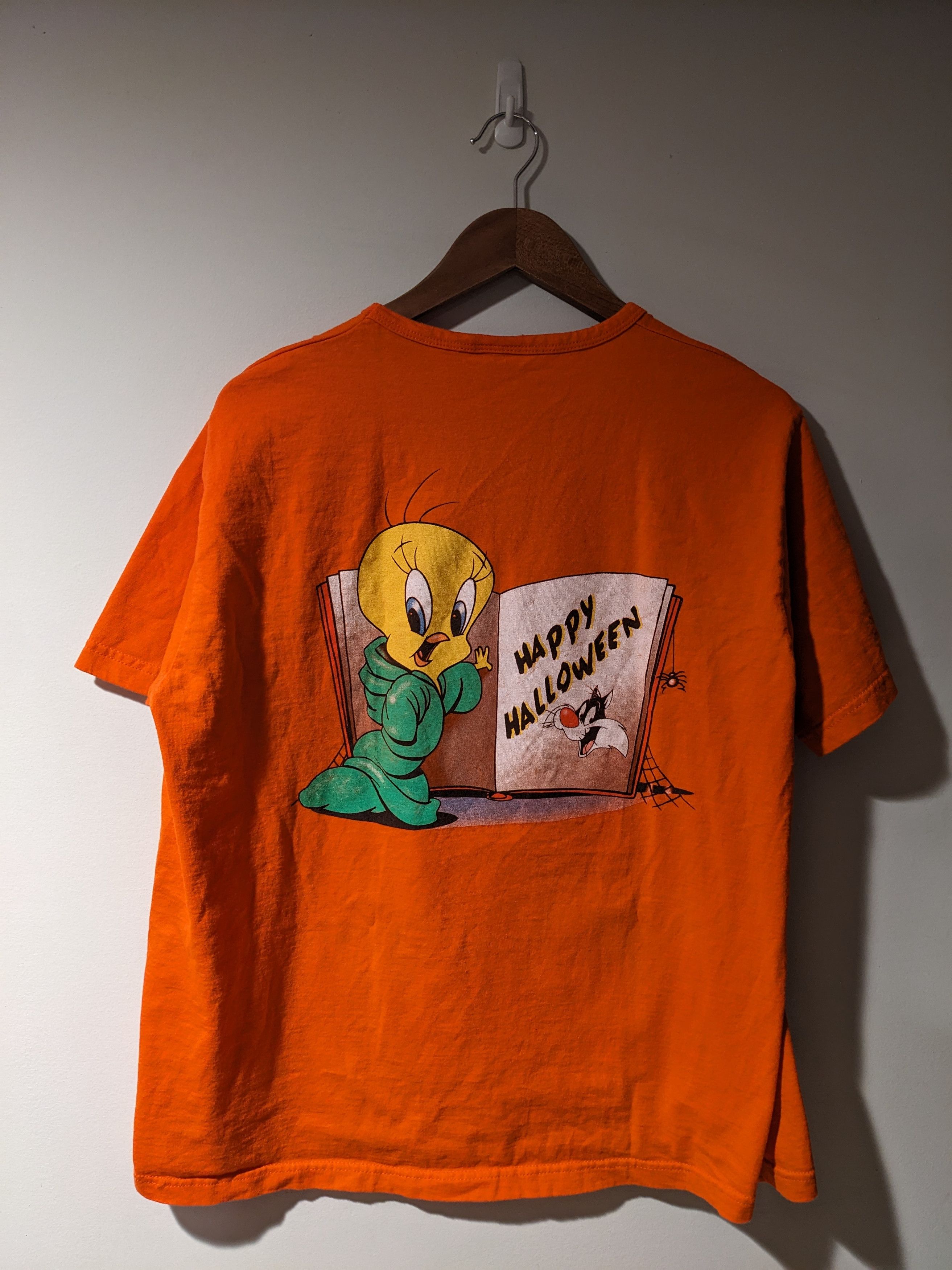 Cartoon Network × Vintage Vintage 90s Looney Tunes Sylvester and Tweety Bird T-Shirt Size XXL / US 16-18 / IT 52-54 - 4 Thumbnail