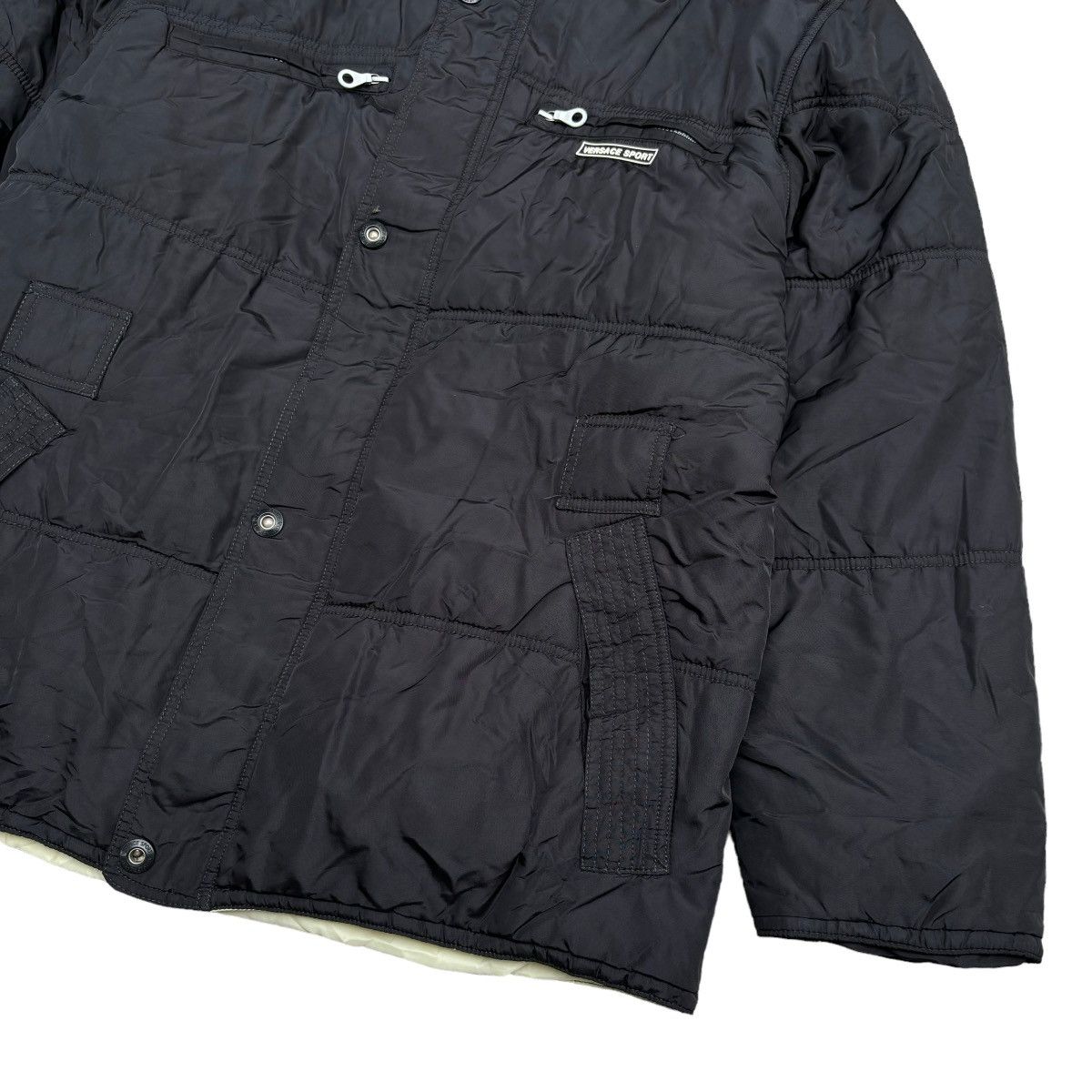 Versace Vintage Versace Sport Down Jacket Size US L / EU 52-54 / 3 - 3 Thumbnail