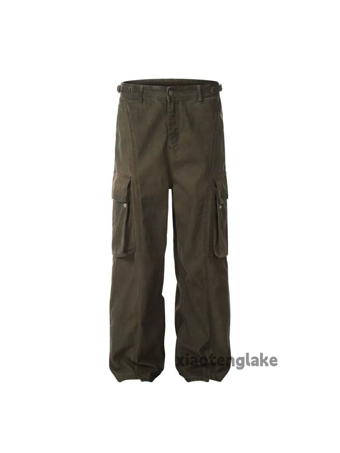 Designer × Japanese Brand × Vintage utility military outdoor patchwork baggy cargo pants Size US 32 / EU 48 - 2 Thumbnail