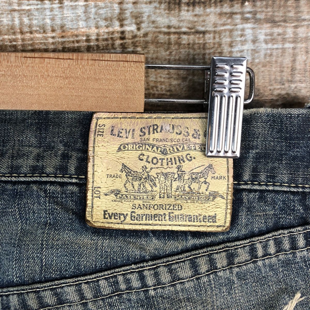 Levi's Levis vintage Black Distressed Denim Pants #A2155 Size US 30 / EU 46 - 18 Thumbnail