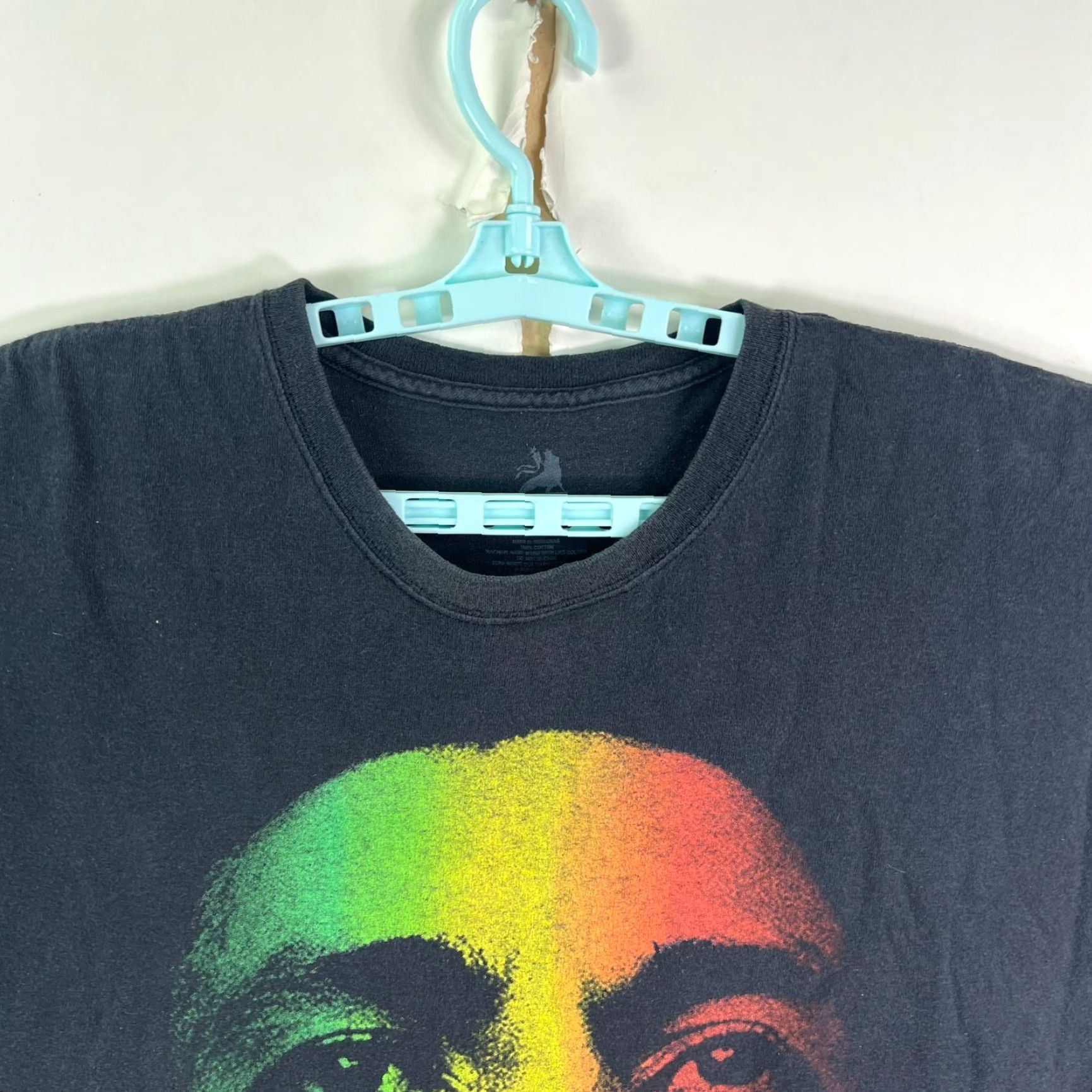 Vintage VINTAGE Bob Marley T-Shirt Men 4XL Graphic Print Sleeveless Black Music 2000s Size US XXL / EU 58 / 5 - 3 Thumbnail
