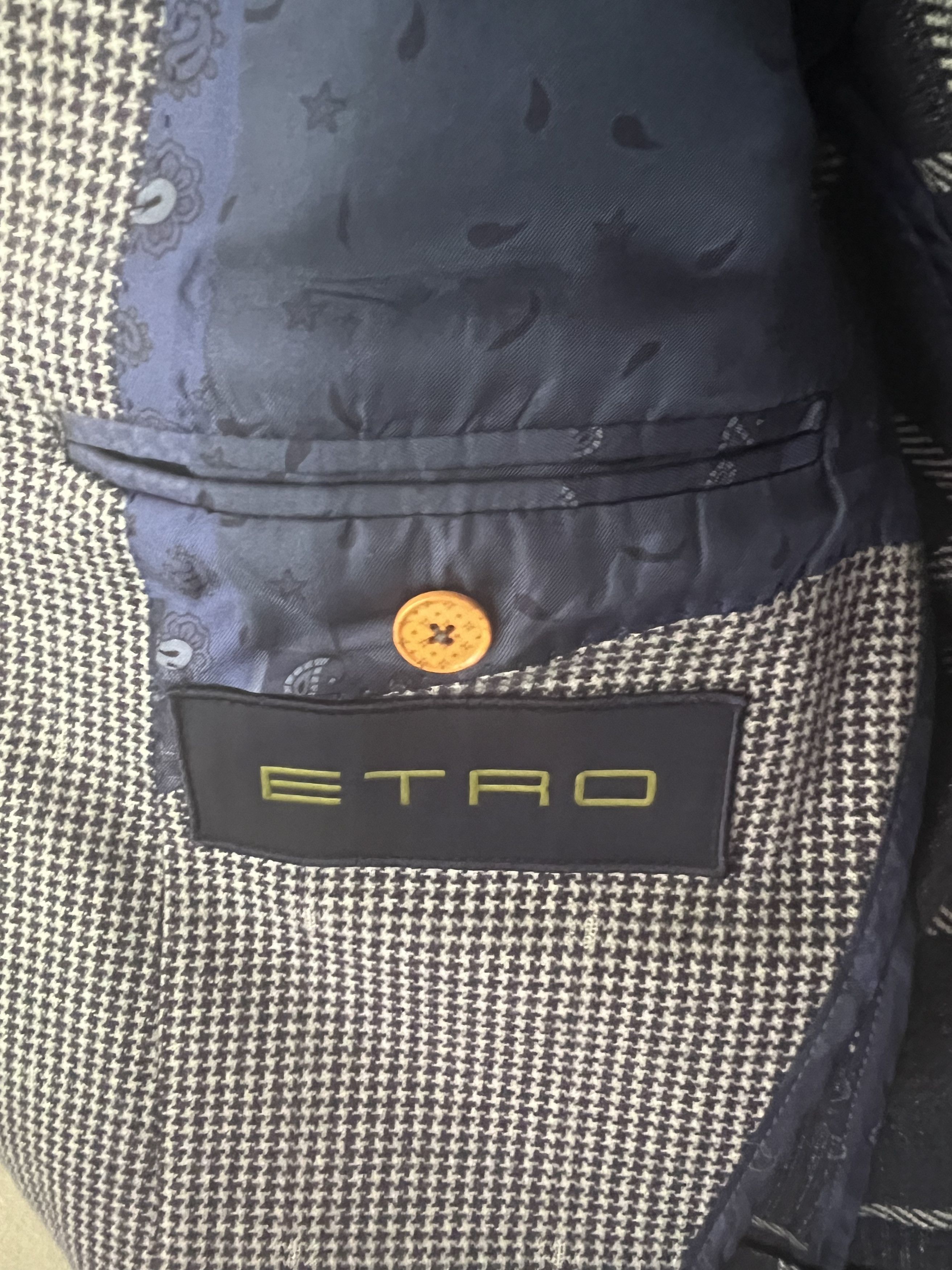 Etro Etro Blazer Size 50R - 4 Thumbnail