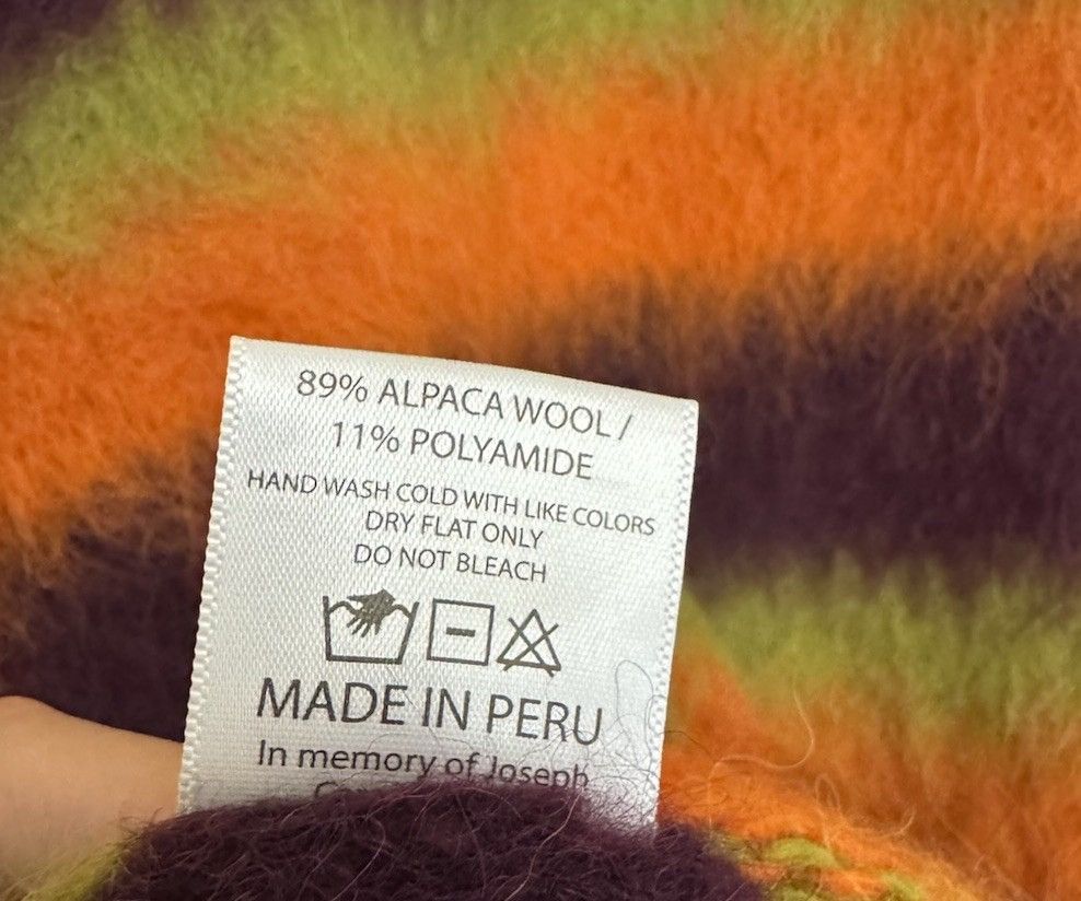 Brain Dead BRAIN DEAD Blurry Lines Alpaca sweater Fuzzy Size L Rare Size US L / EU 52-54 / 3 - 14 Thumbnail
