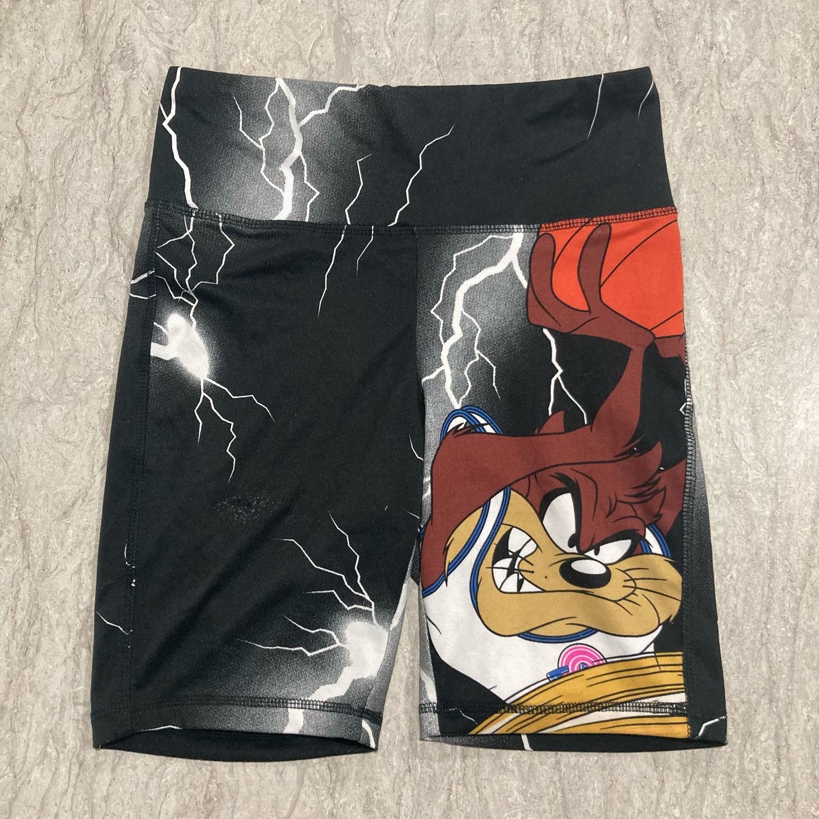 Other Space Jam Compression Shorts Looney Tunes Tune Squad Bugs Size 26" / US 2 / IT 38 - 3 Thumbnail