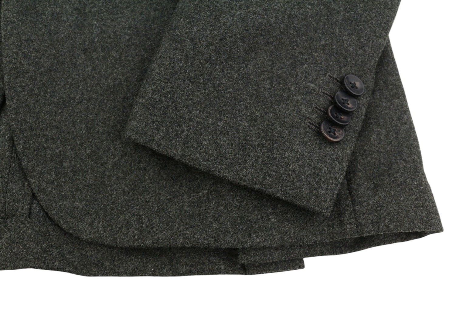 Suitsupply LA SPALLA UK40S Dark Grey Flannel Blazer 89117 Size 40S - 7 Thumbnail