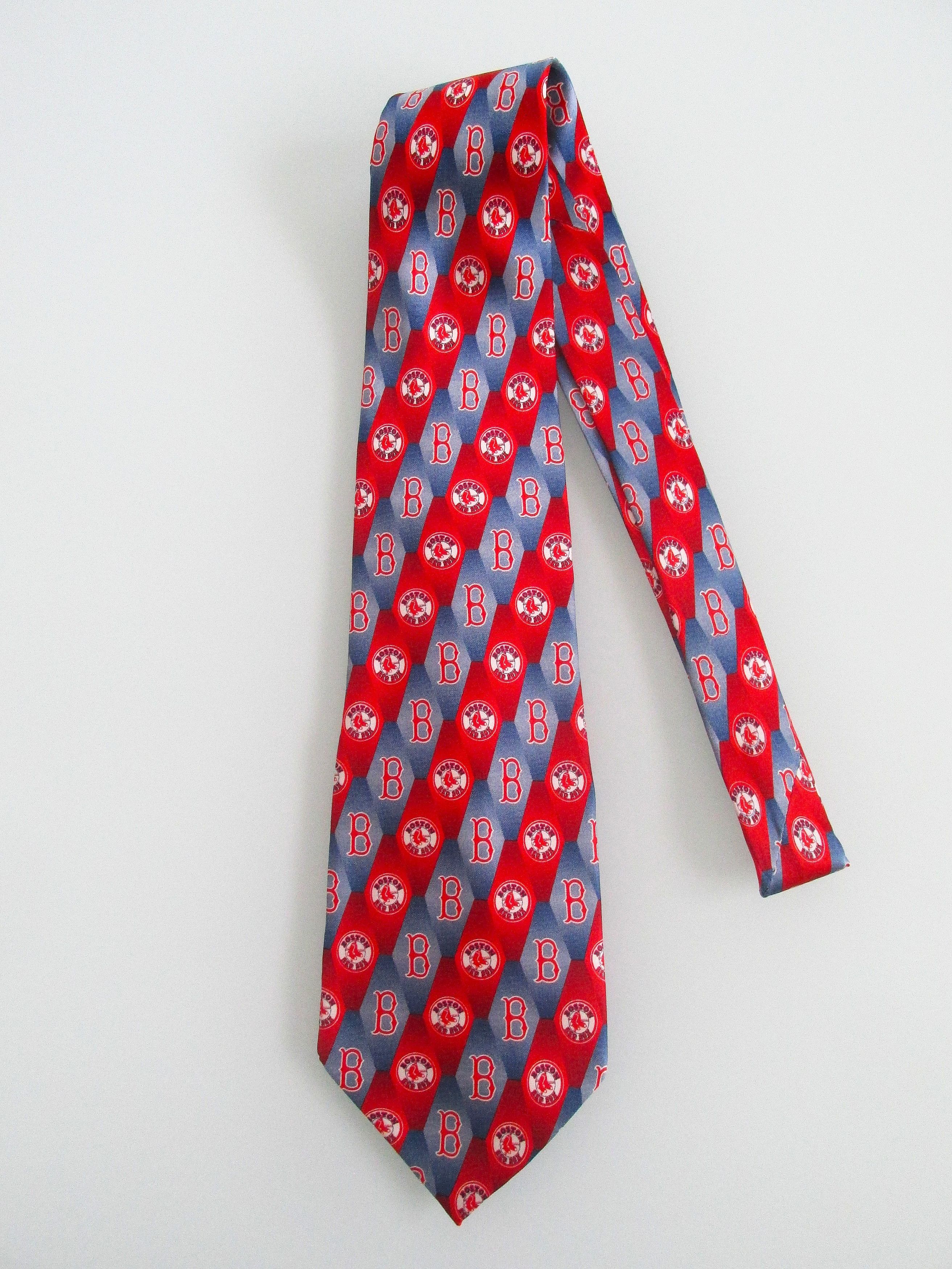 MLB Boston Red Sox MLB (NWOT) Men's Silk Tie Size ONE SIZE - 1 Thumbnail