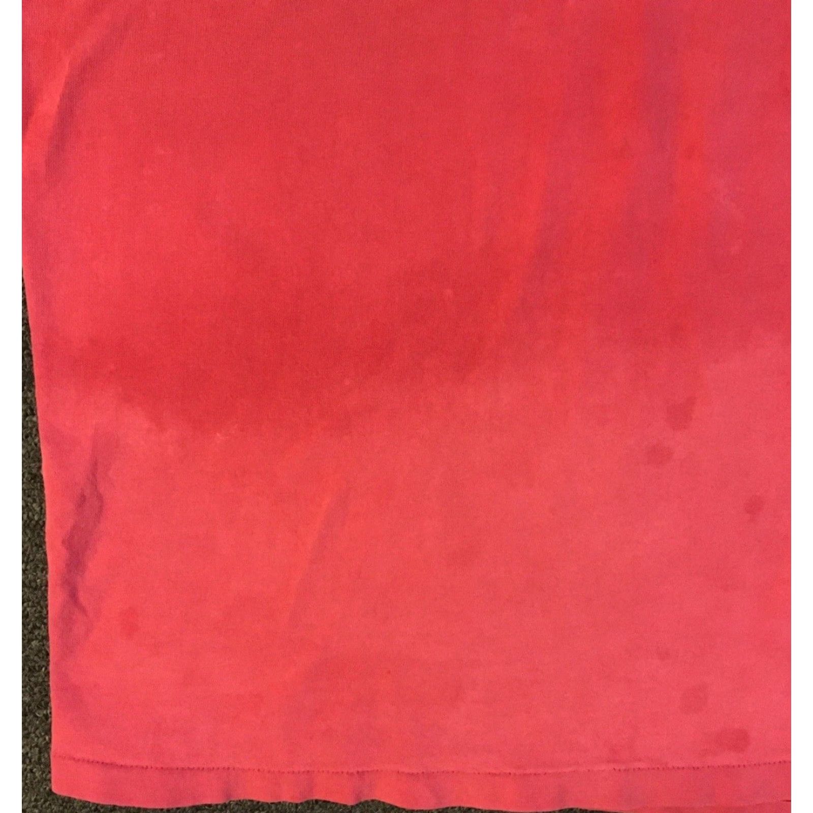 Vintage VINTAGE 90s Thunderbird School Football Thrashed Faded Distressed Shirt XL Red Single Stitch Graphic Tee Men Size US XL / EU 56 / 4 - 6 Thumbnail
