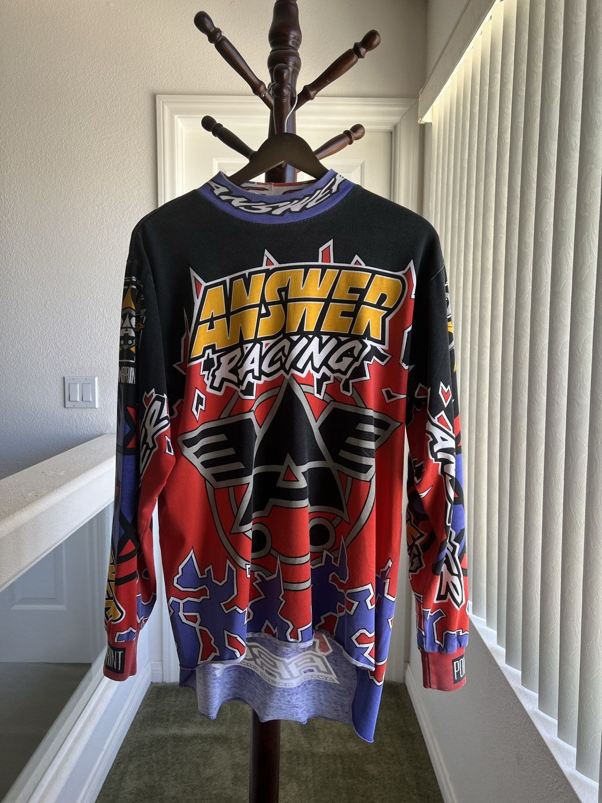 Vintage Rare Answer Racing Long Sleeve Size US M / EU 48-50 / 2 - 1 Thumbnail