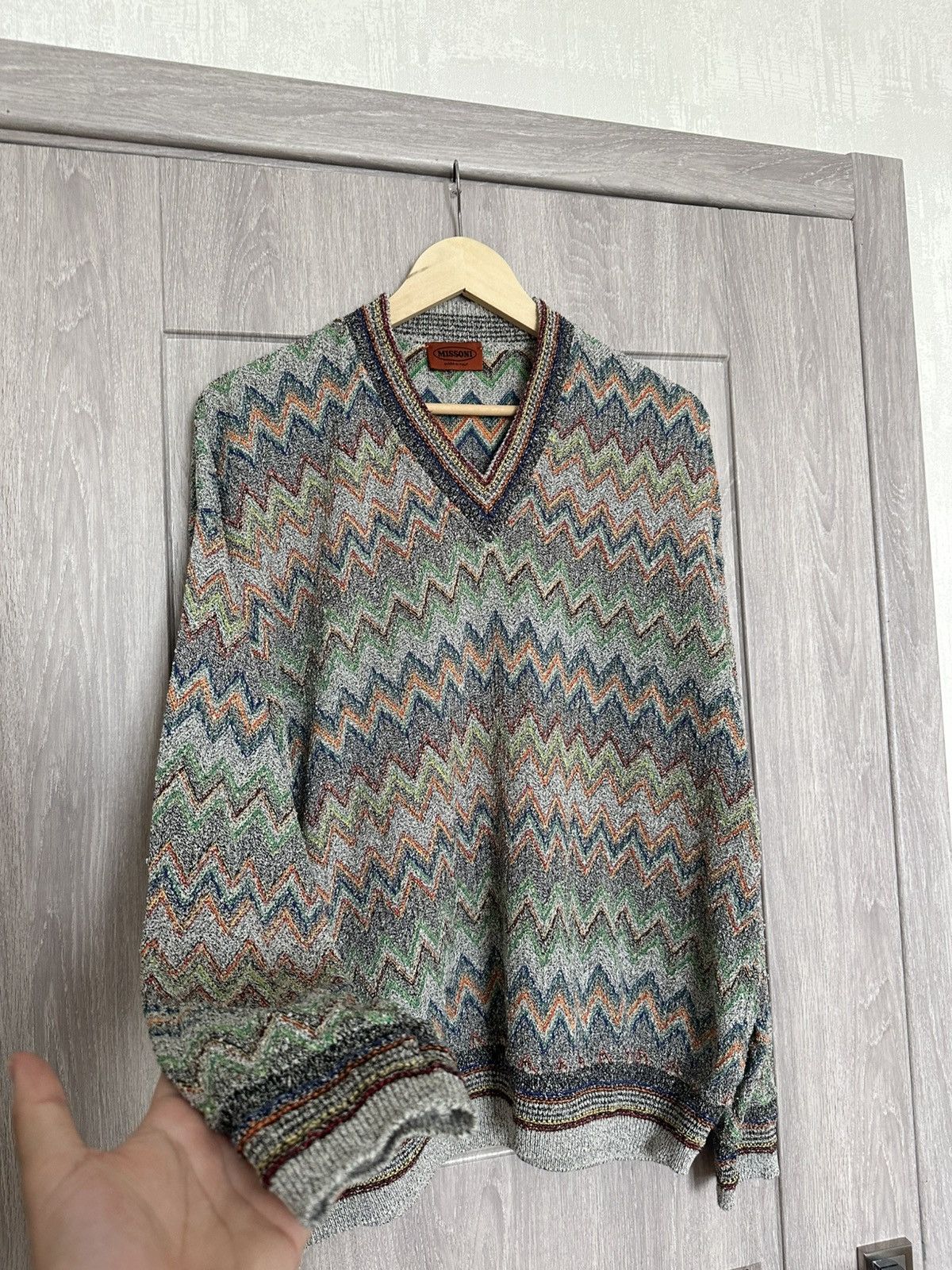 Missoni Missoni Vintage Sweater For Men Perfect LARGE Size US M / EU 48-50 / 2 - 3 Thumbnail