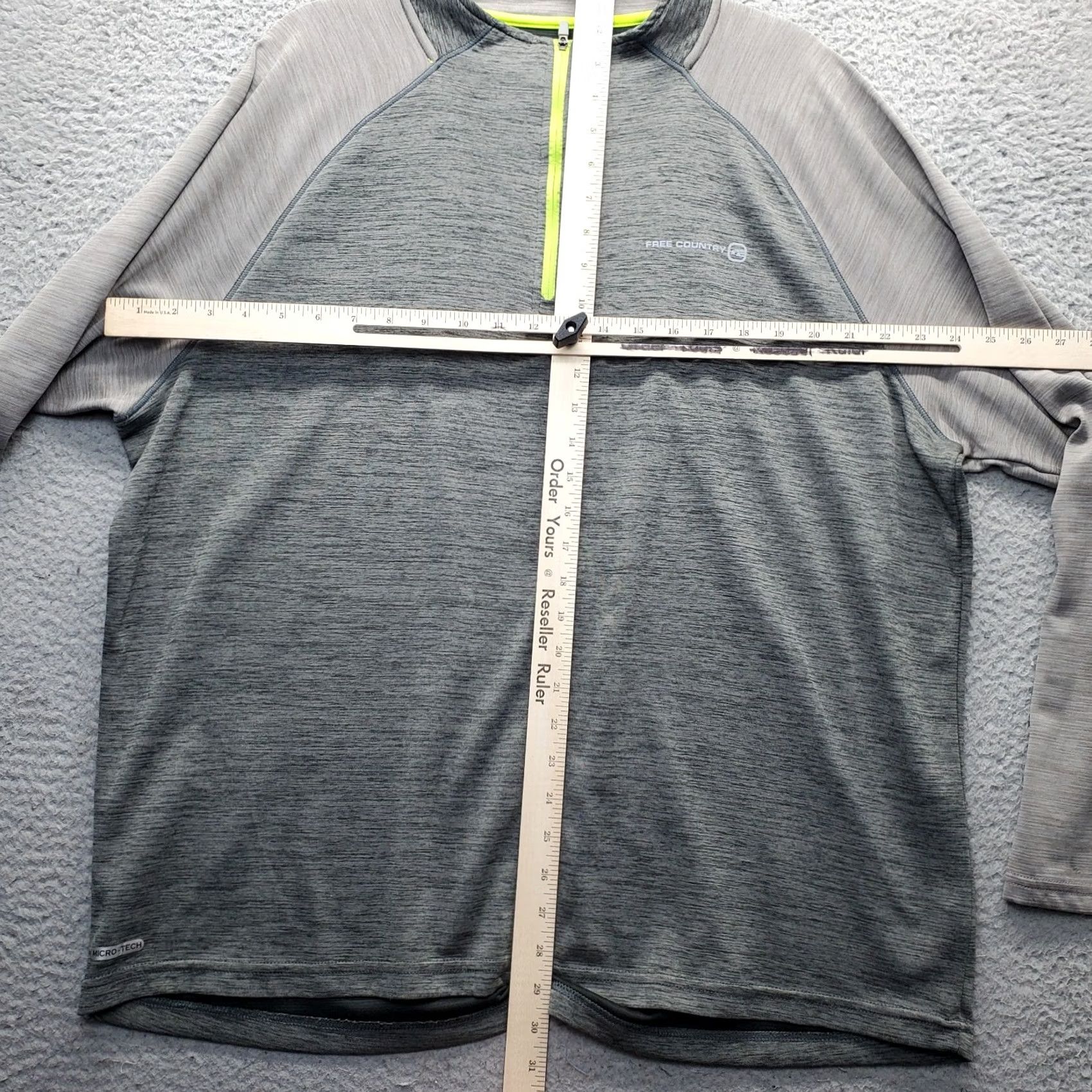 Free Country Free Country Activewear Shirt Mens XXL Multicolor Ultimate Comfort 1/4 Zip EUC Size US XXL / EU 58 / 5 - 3 Thumbnail