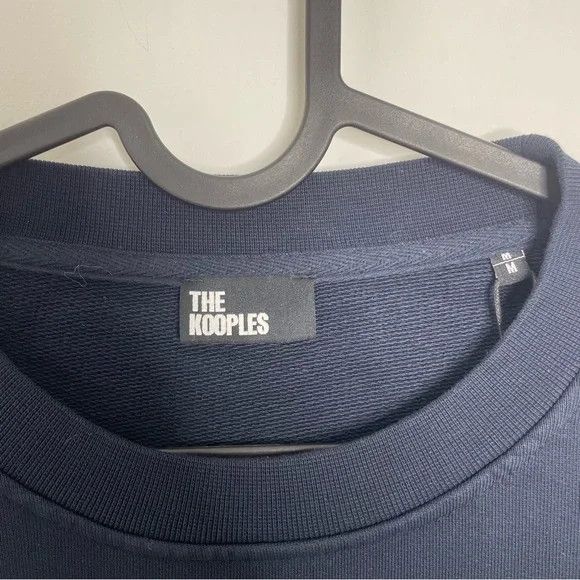 The Kooples The Kooples Snake and Skull Crewneck Sweatshirt Navy Blue M Size US M / EU 48-50 / 2 - 3 Thumbnail