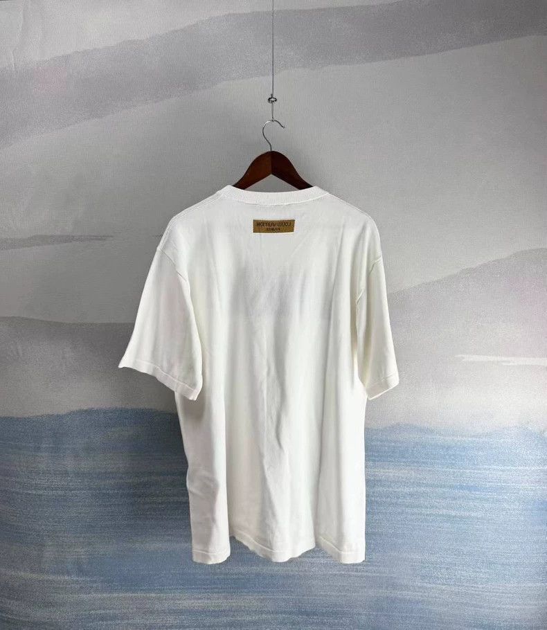 Louis Vuitton Louis Vuitton white short sleeve tee-2508 Size US XXL / EU 58 / 5 - 3 Thumbnail