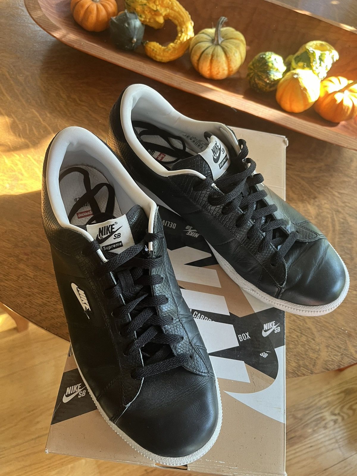 Nike × Supreme Nike Supreme SB Tennis Classic Size US 11 / EU 44 - 4 Thumbnail