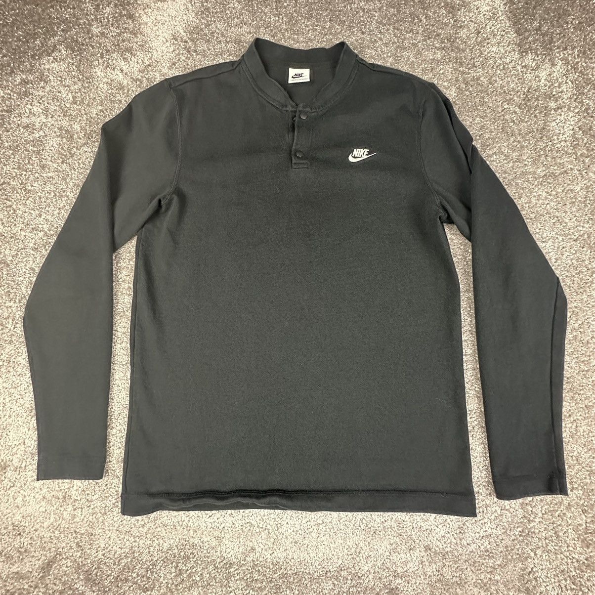 Nike Nike Sportswear Club Fleece Henley Shirt Mens Small Regular Size US S / EU 44-46 / 1 - 1 Thumbnail