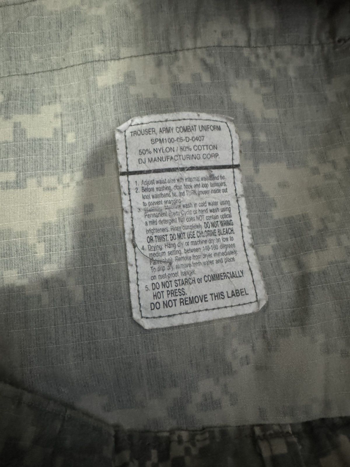 Vintage Vintage Digi Camo Cargo Pants Size US 36 / EU 52 - 4 Thumbnail